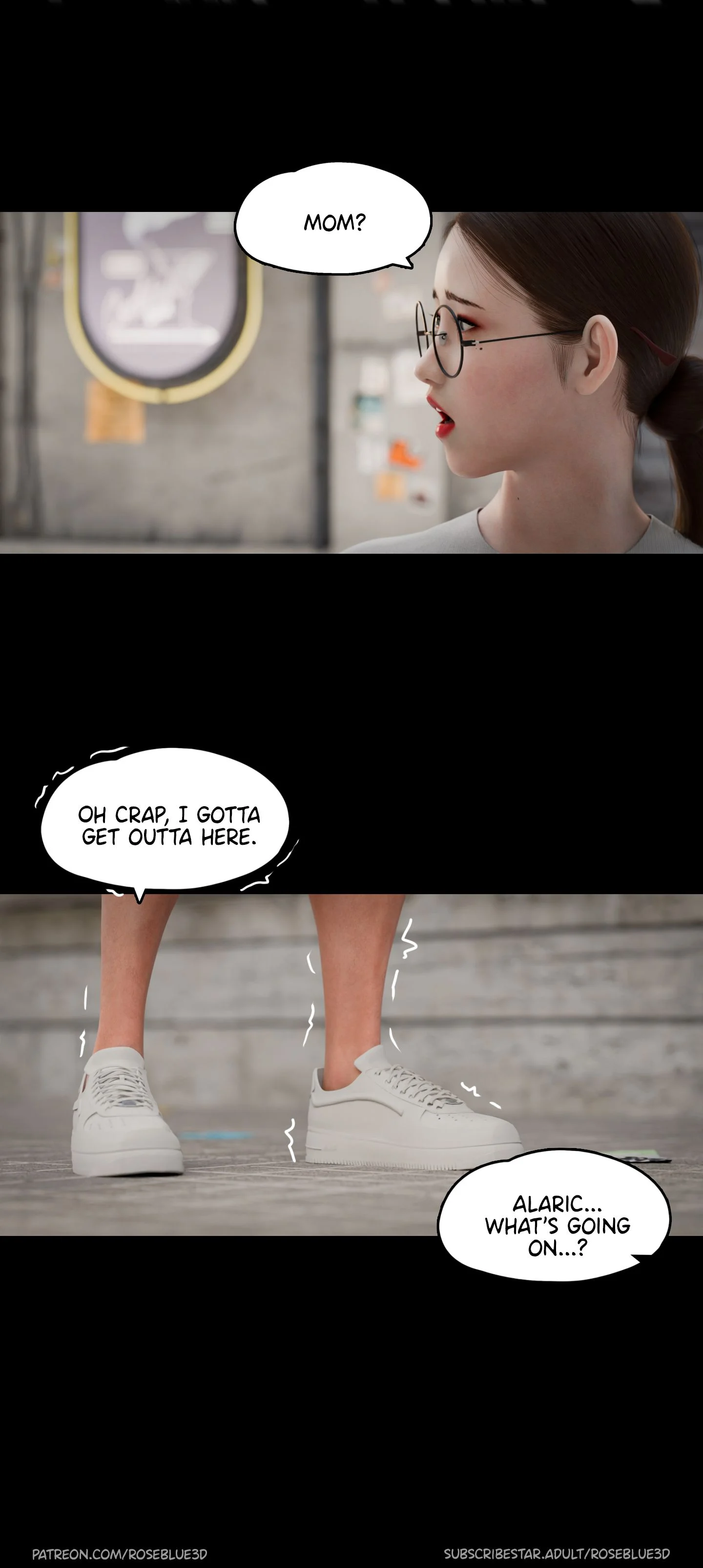 My Neighbor’s Widow [Rose Blue 3D] Chapter 26 - Page 73