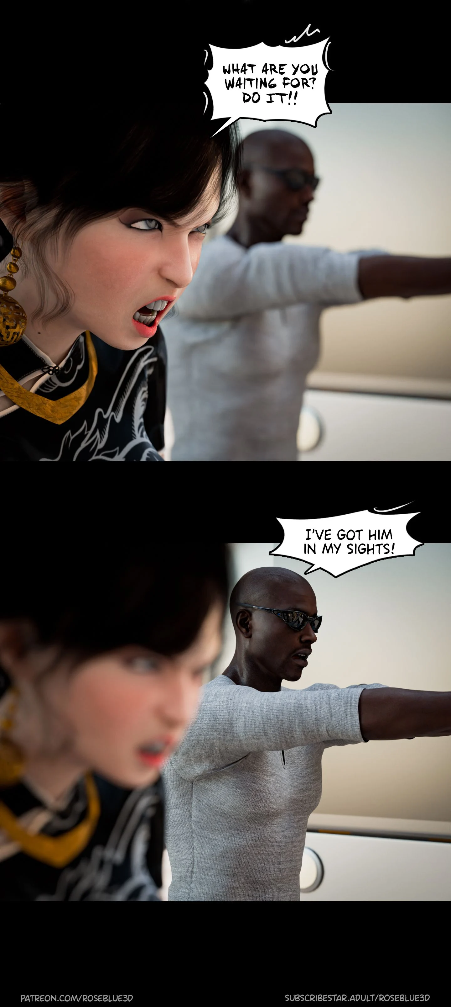 My Neighbor’s Widow [Rose Blue 3D] Chapter 26 - Page 79