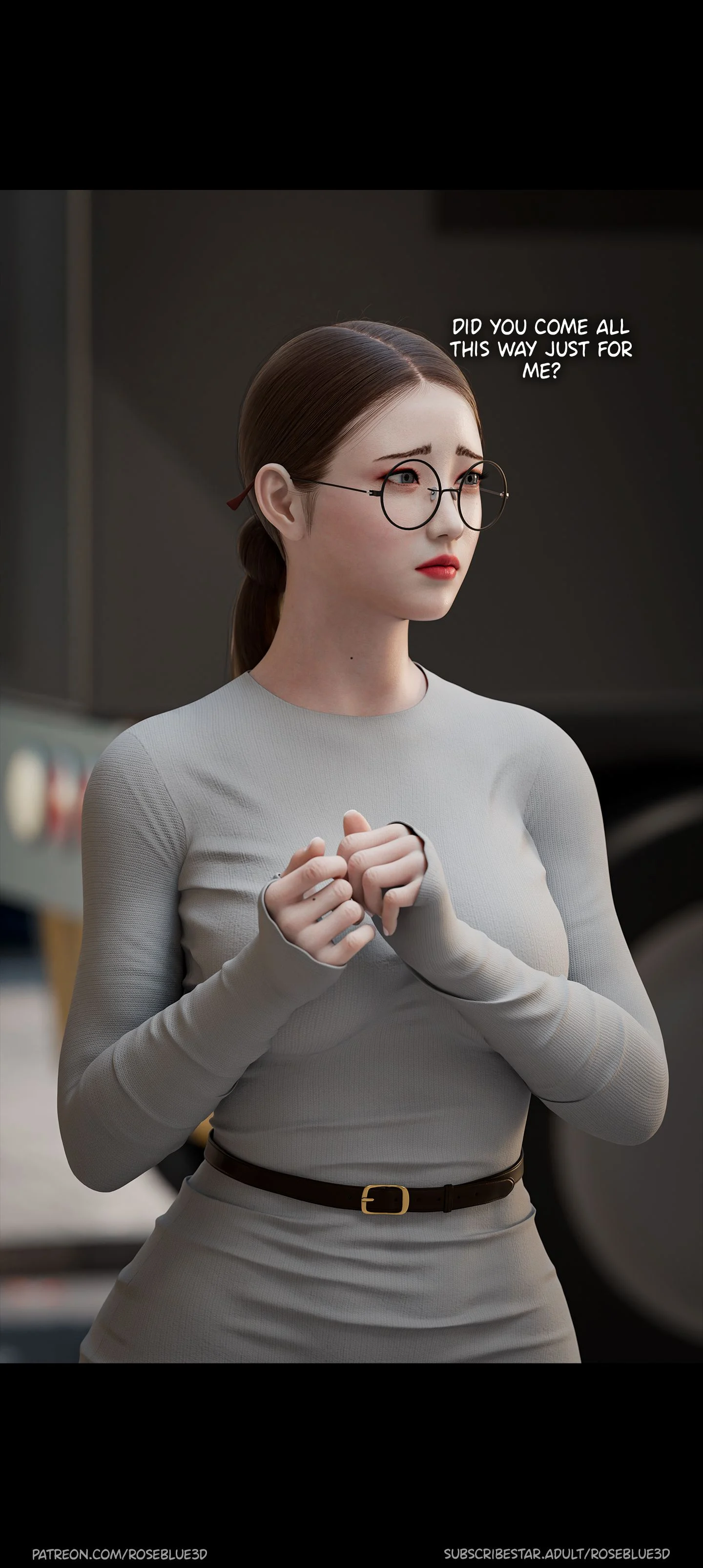 My Neighbor’s Widow [Rose Blue 3D] Chapter 26 - Page 91