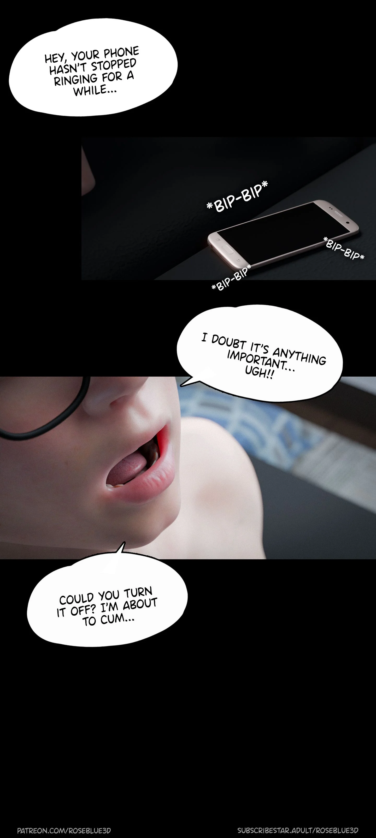 My Neighbor’s Widow [Rose Blue 3D] Chapter 27 - Page 112
