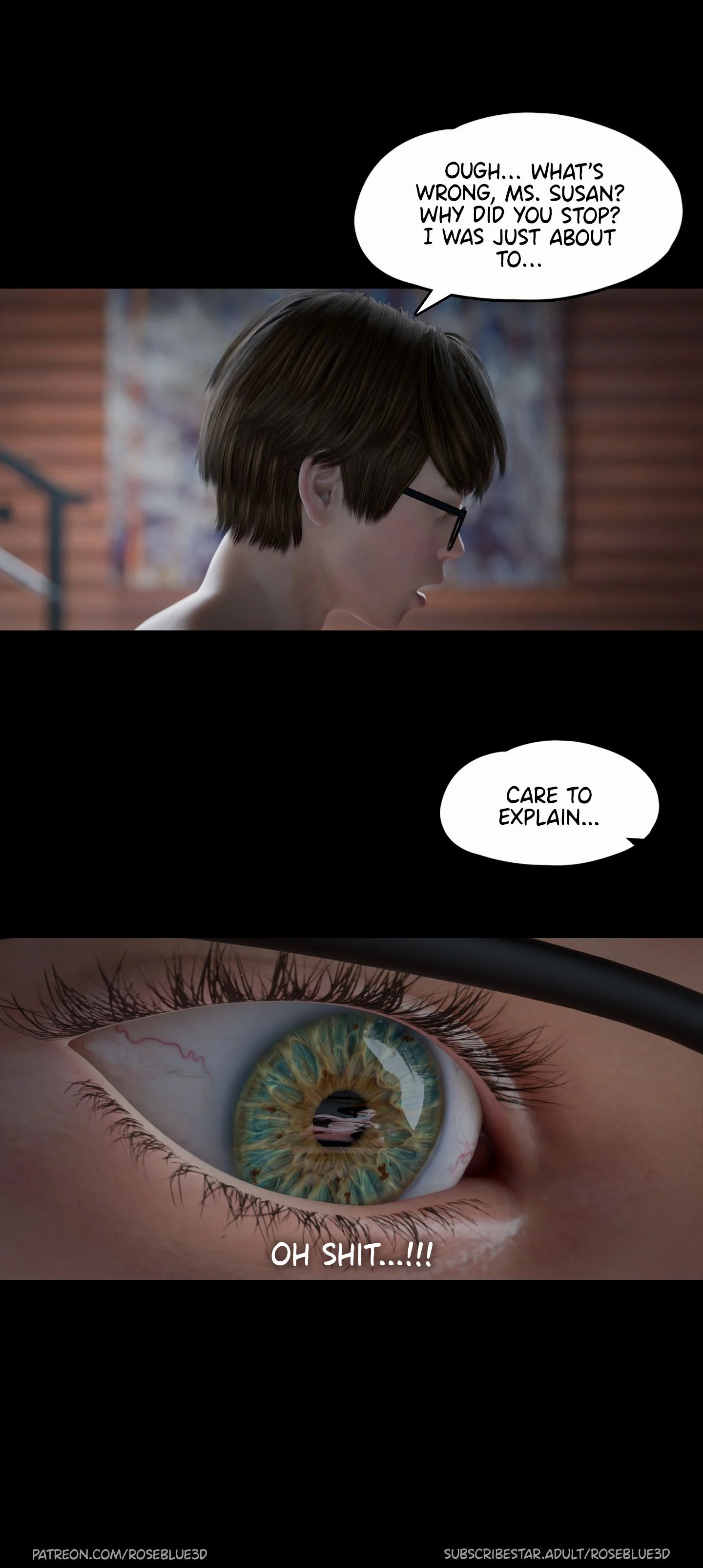 My Neighbor’s Widow [Rose Blue 3D] Chapter 27 - Page 114