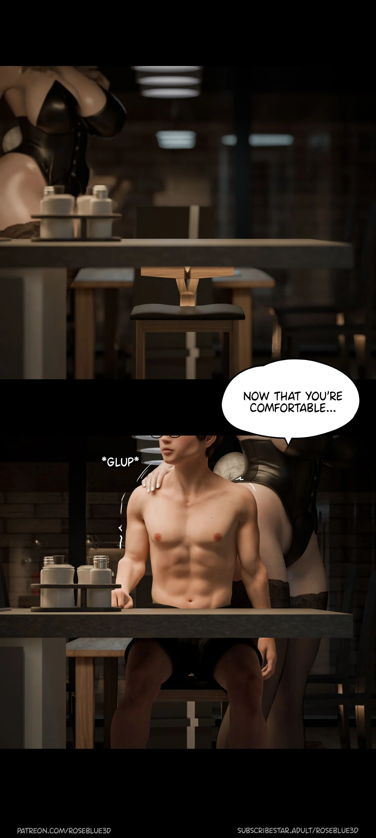 My Neighbor’s Widow [Rose Blue 3D] Chapter 27 - Page 36