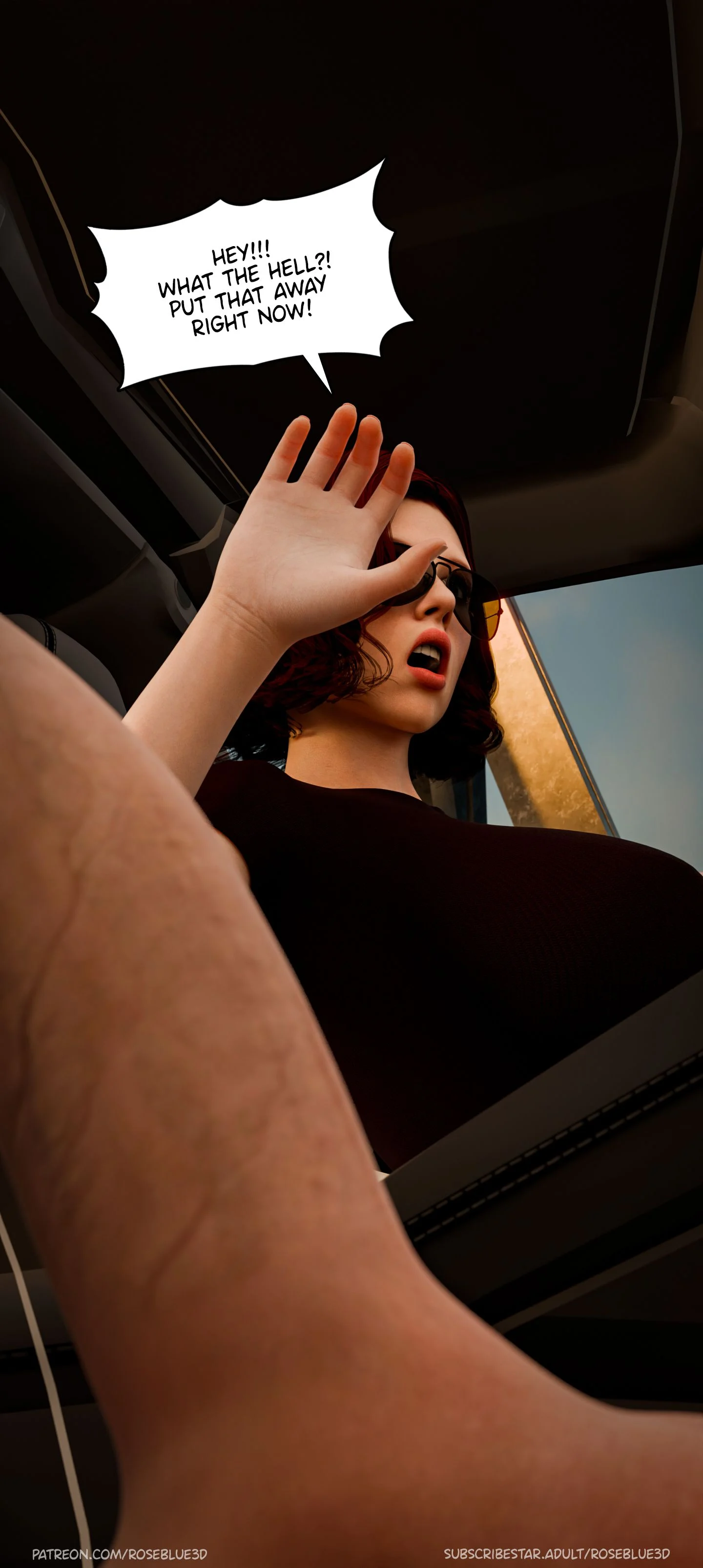 My Neighbor’s Widow [Rose Blue 3D] Chapter 27 - Page 8