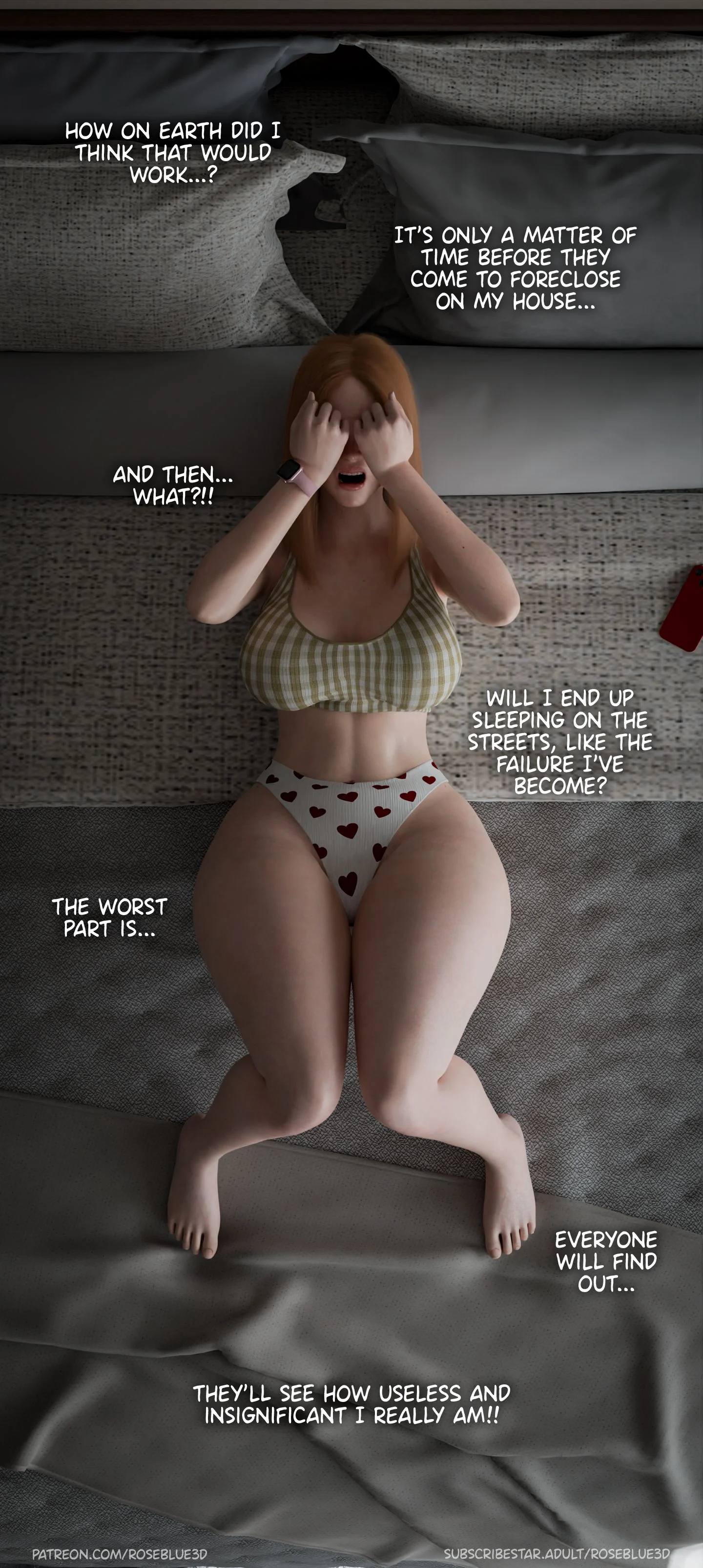 My Neighbor’s Widow [Rose Blue 3D] Chapter 28 - Page 10