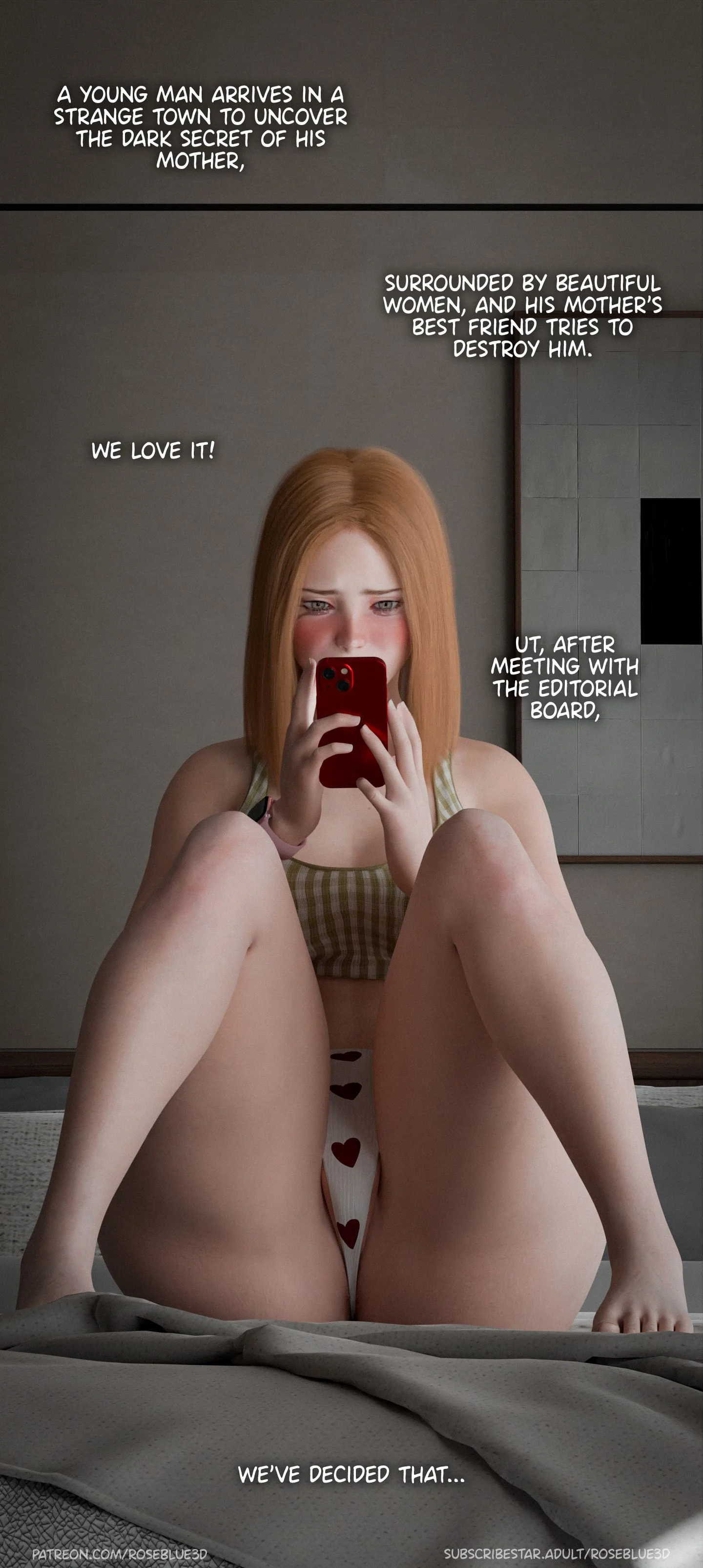 My Neighbor’s Widow [Rose Blue 3D] Chapter 28 - Page 14