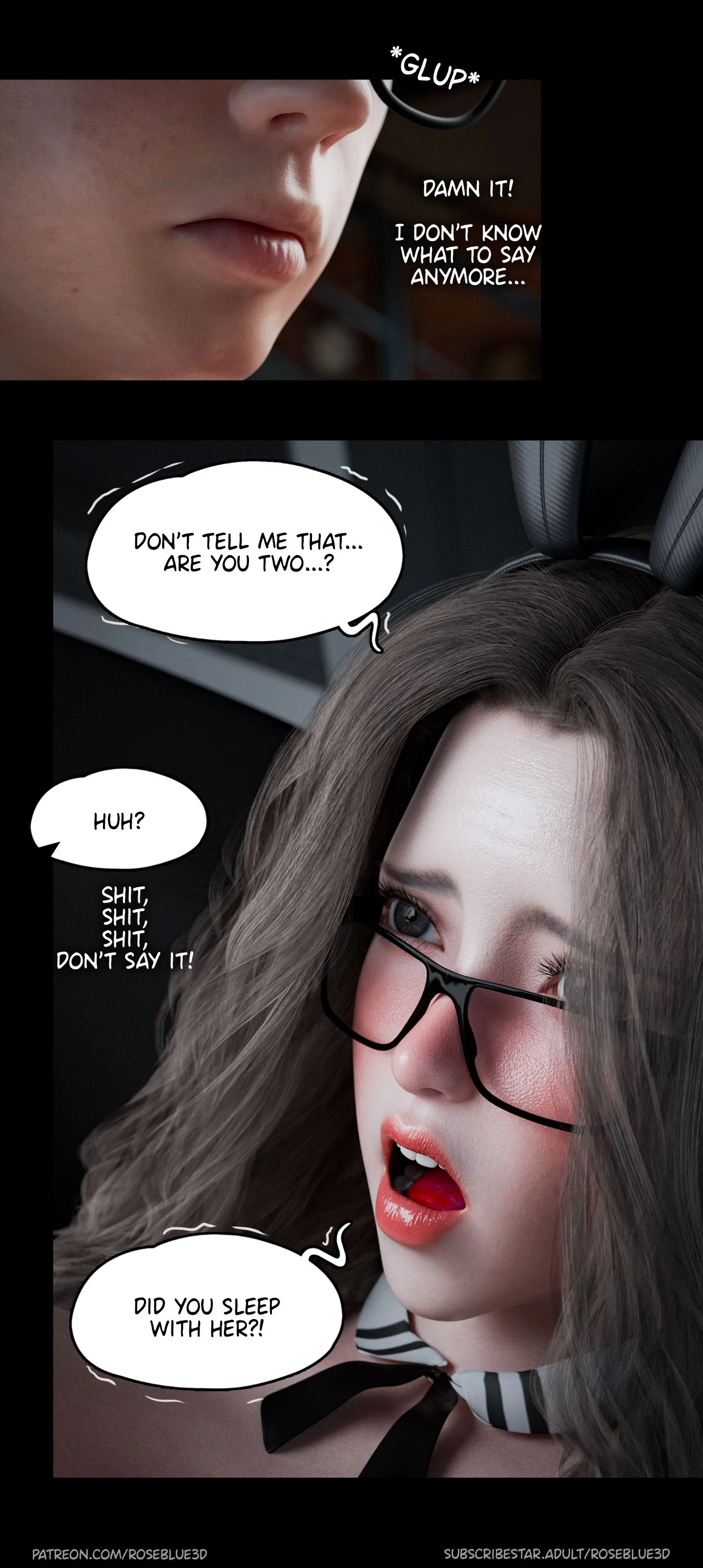 My Neighbor’s Widow [Rose Blue 3D] Chapter 28 - Page 42