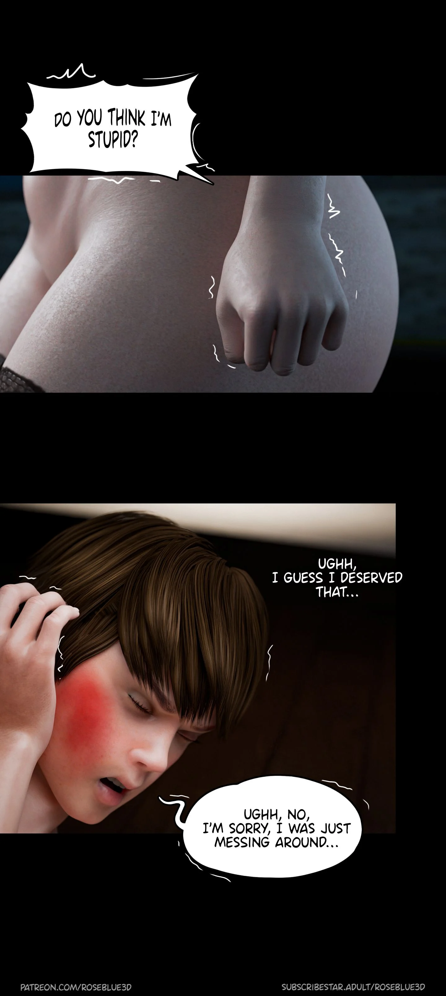 My Neighbor’s Widow [Rose Blue 3D] Chapter 28 - Page 48