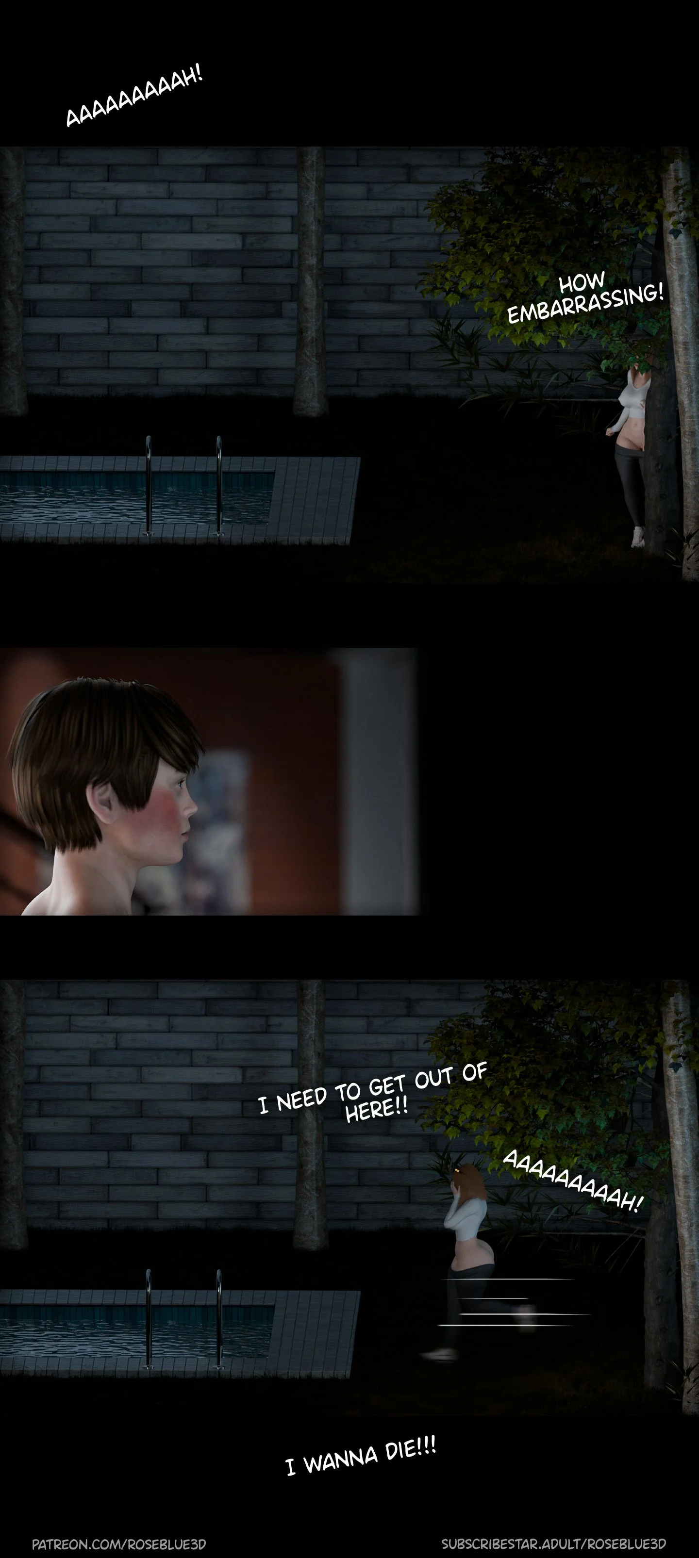 My Neighbor’s Widow [Rose Blue 3D] Chapter 29 - Page 87