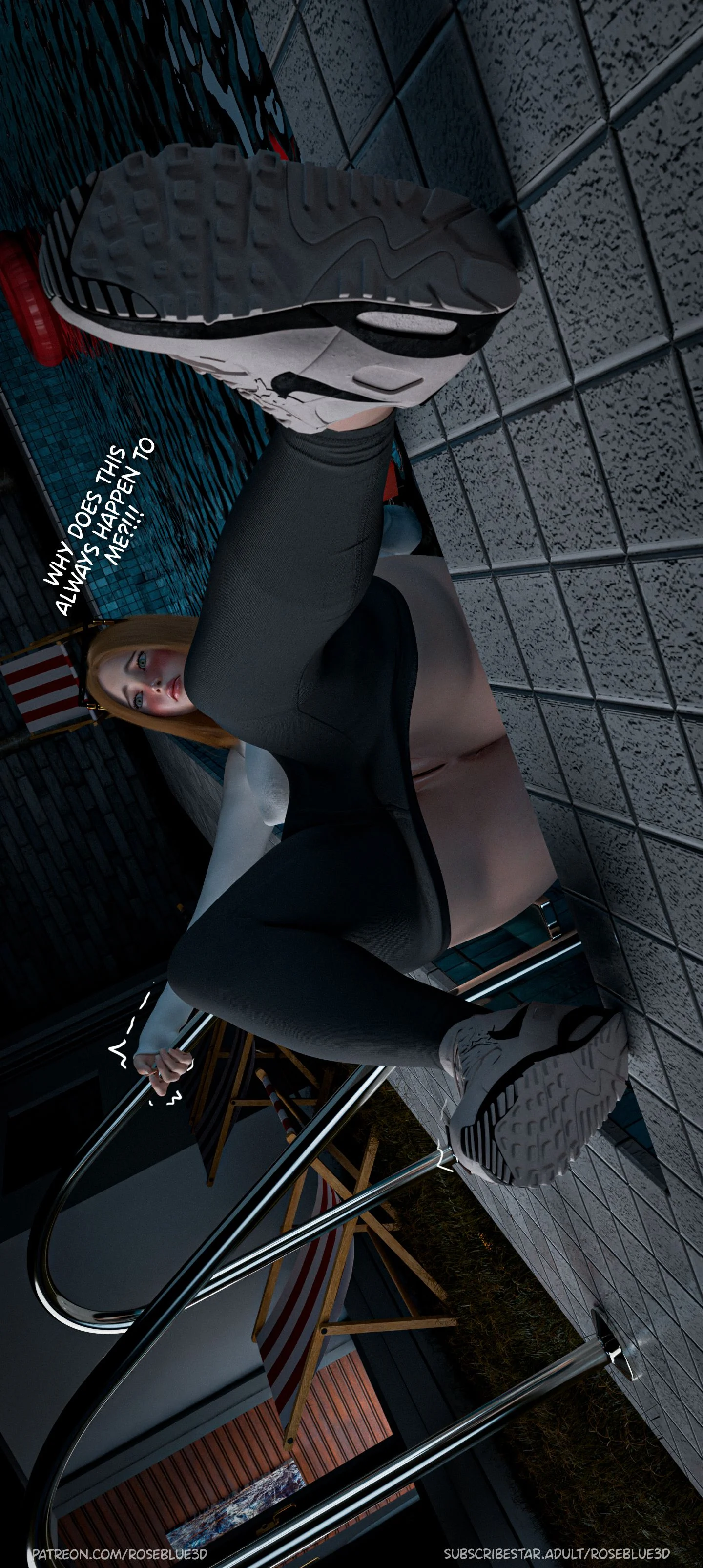 My Neighbor’s Widow [Rose Blue 3D] Chapter 29 - Page 94