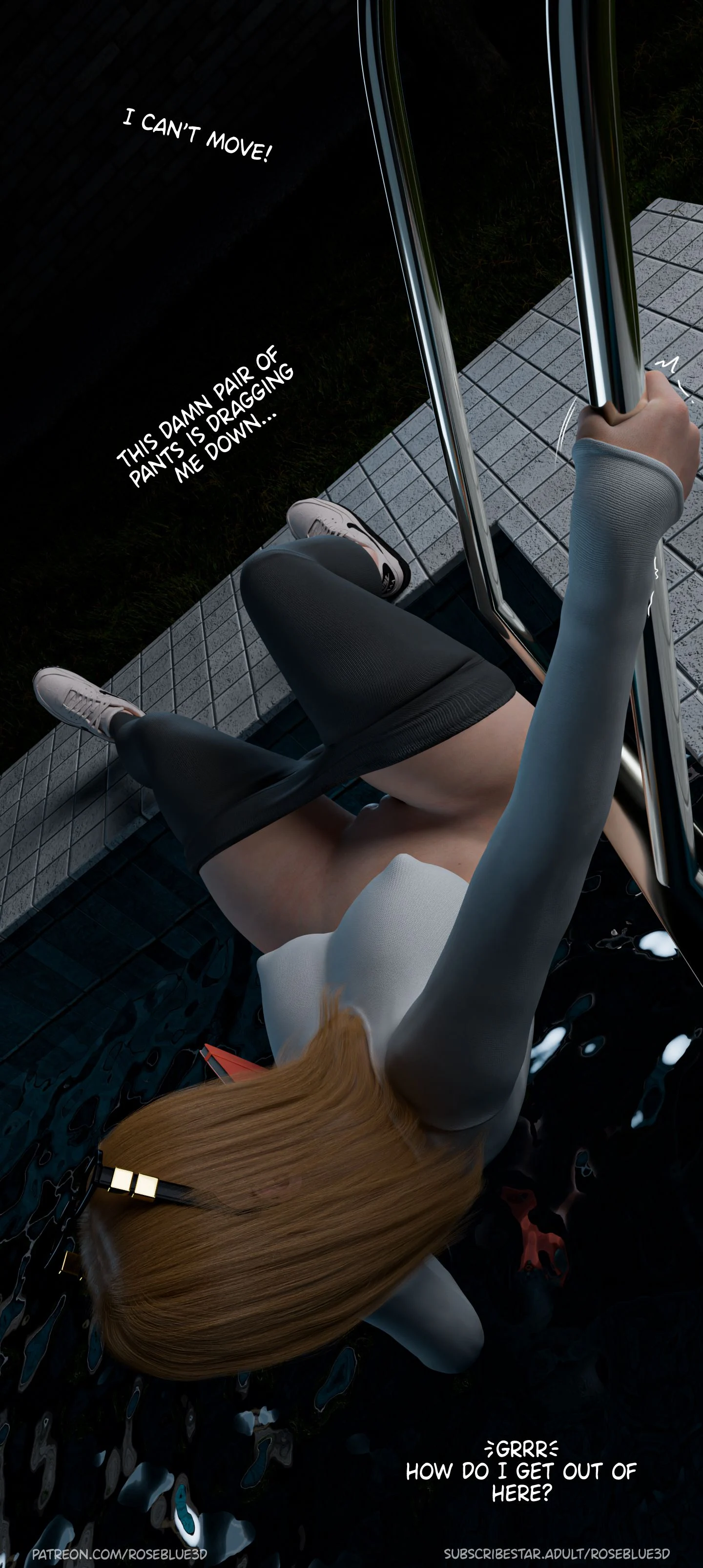 My Neighbor’s Widow [Rose Blue 3D] Chapter 29 - Page 96