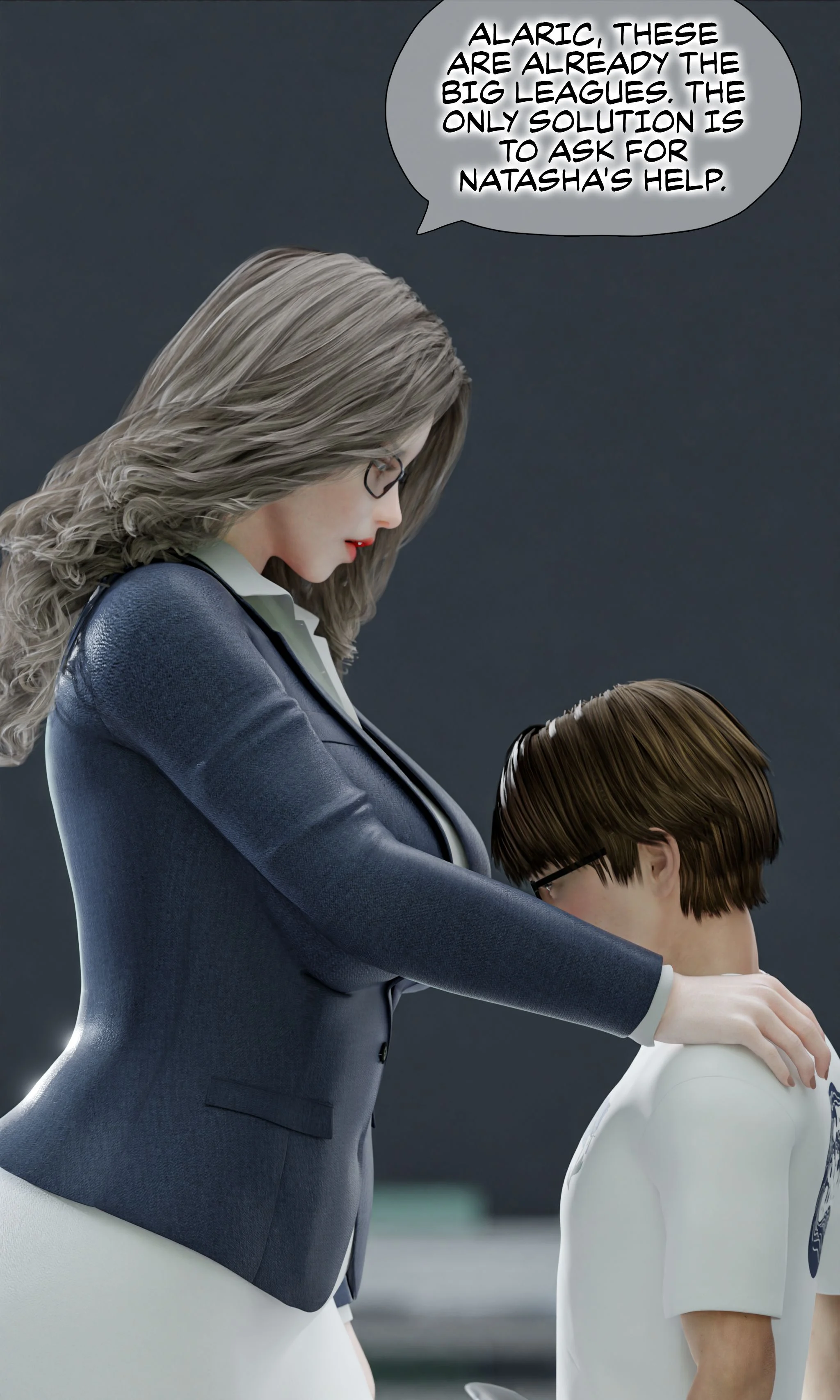 My Neighbor’s Widow [Rose Blue 3D] Chapter 3 - Page 107