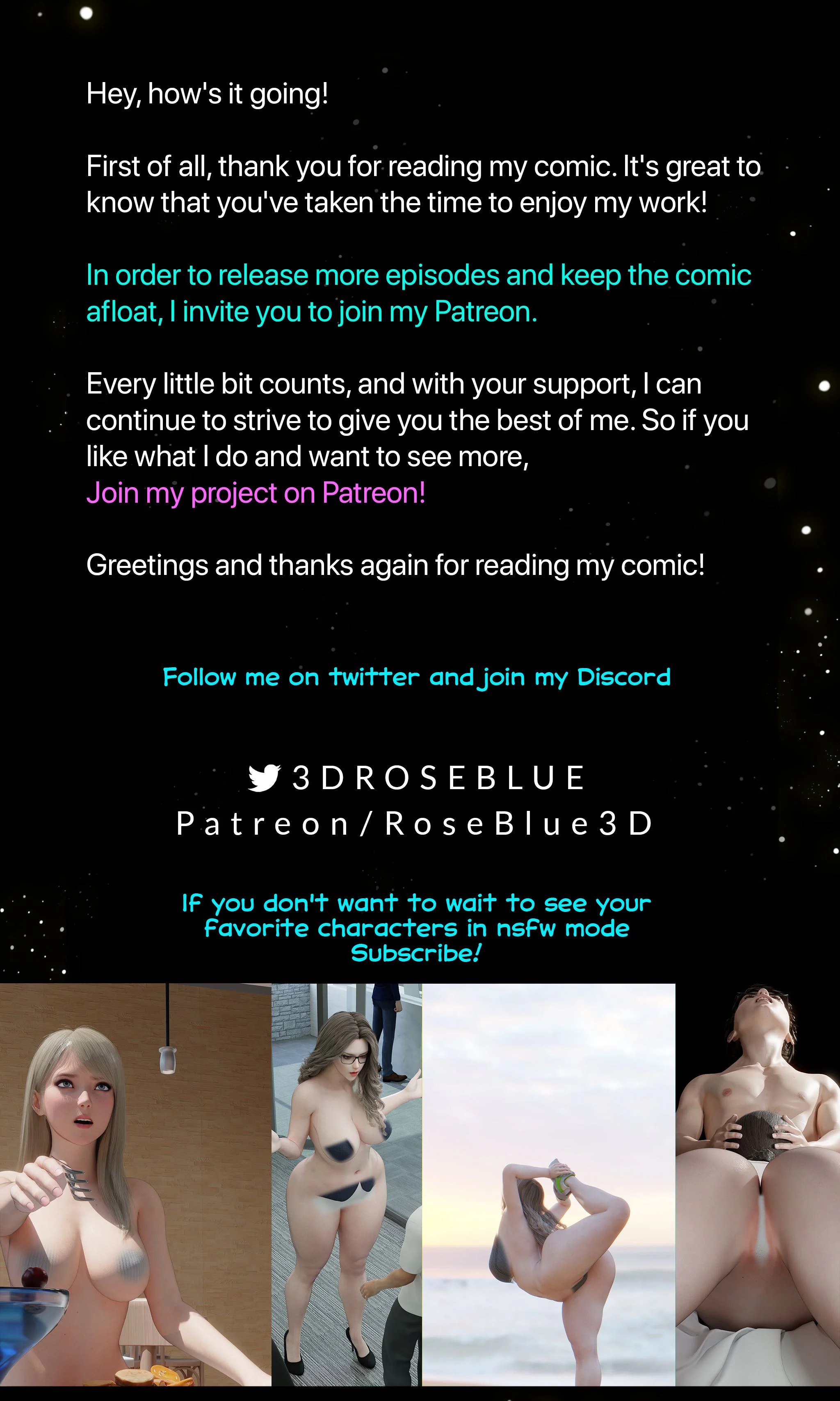My Neighbor’s Widow [Rose Blue 3D] Chapter 3 - Page 117