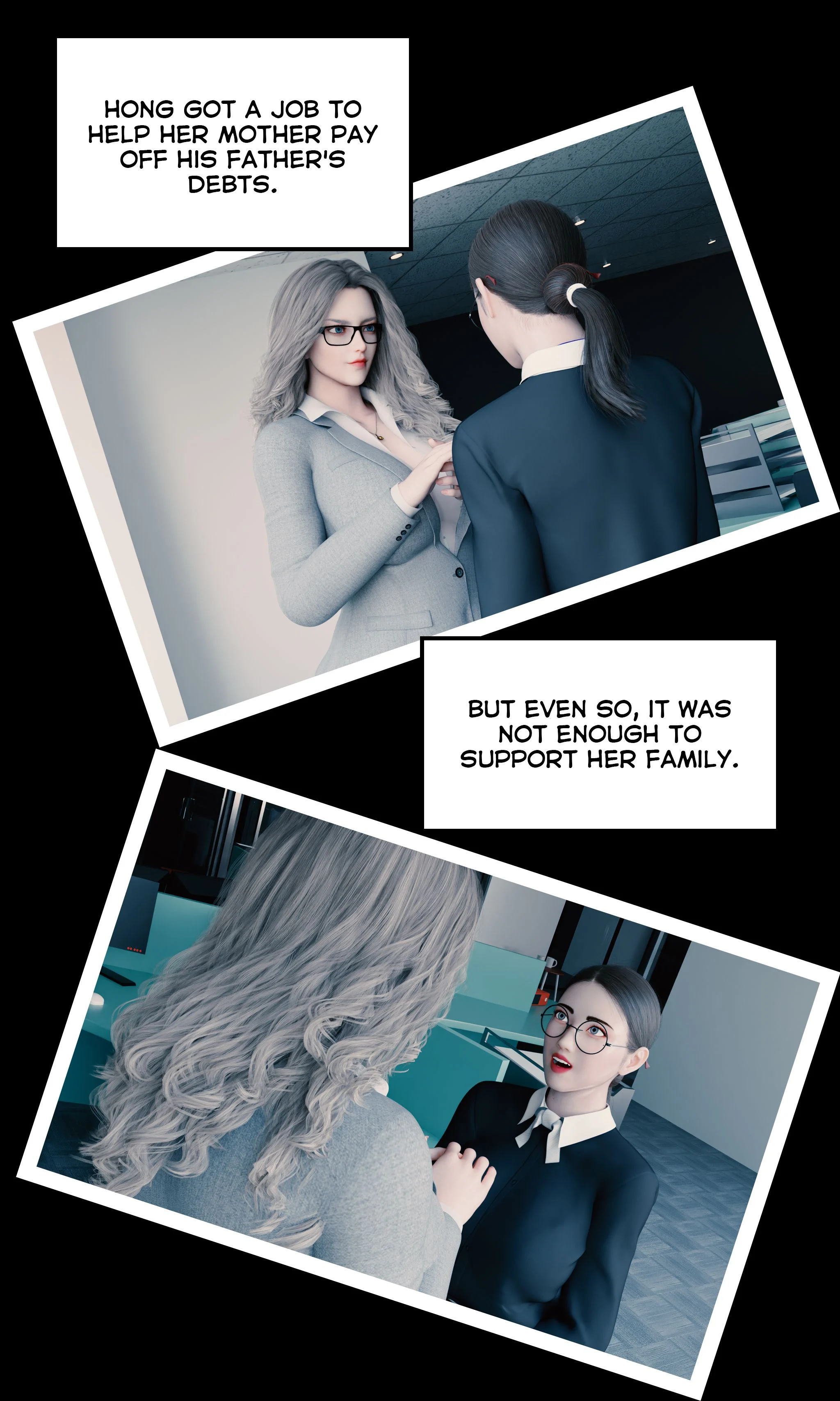My Neighbor’s Widow [Rose Blue 3D] Chapter 3 - Page 32