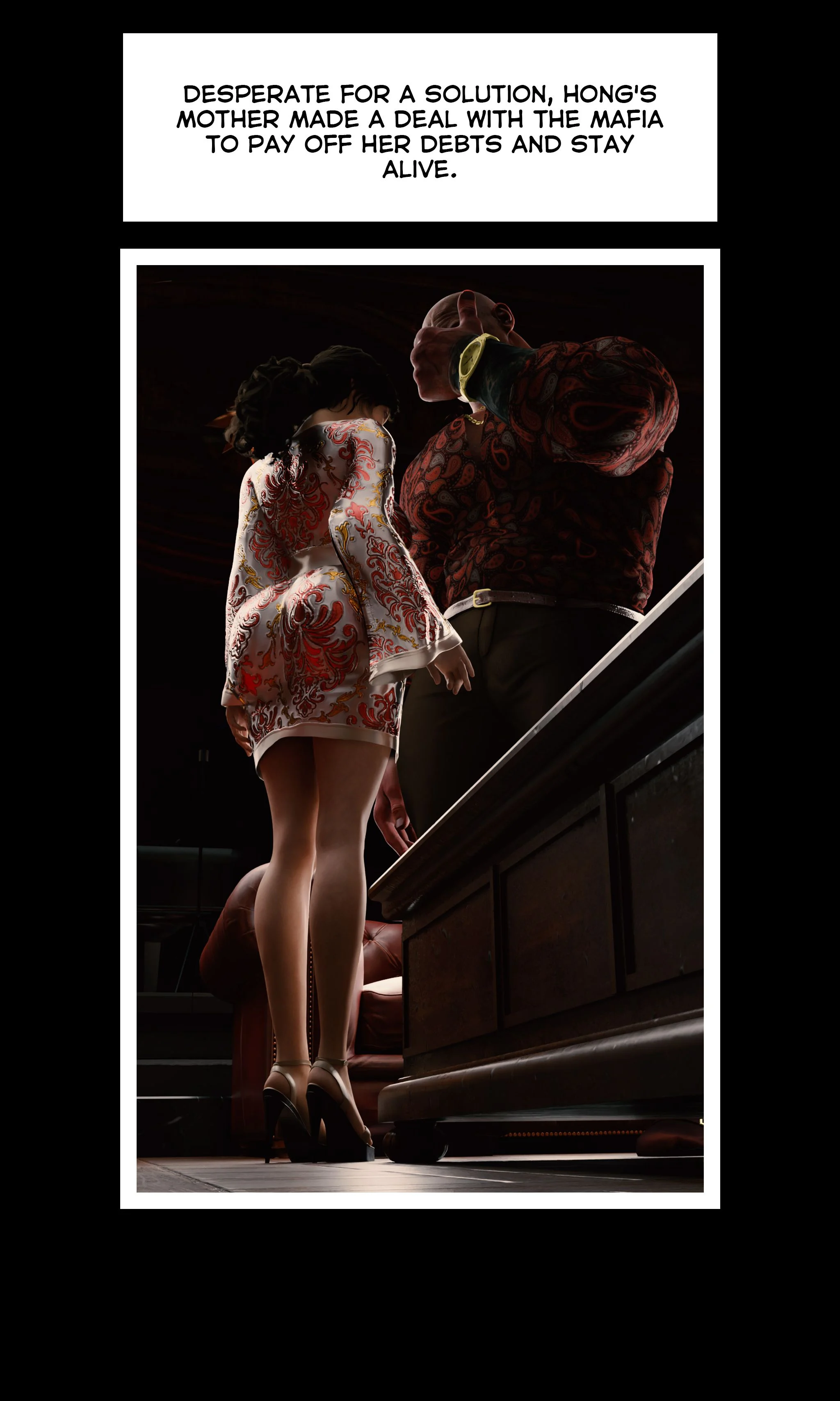 My Neighbor’s Widow [Rose Blue 3D] Chapter 3 - Page 33
