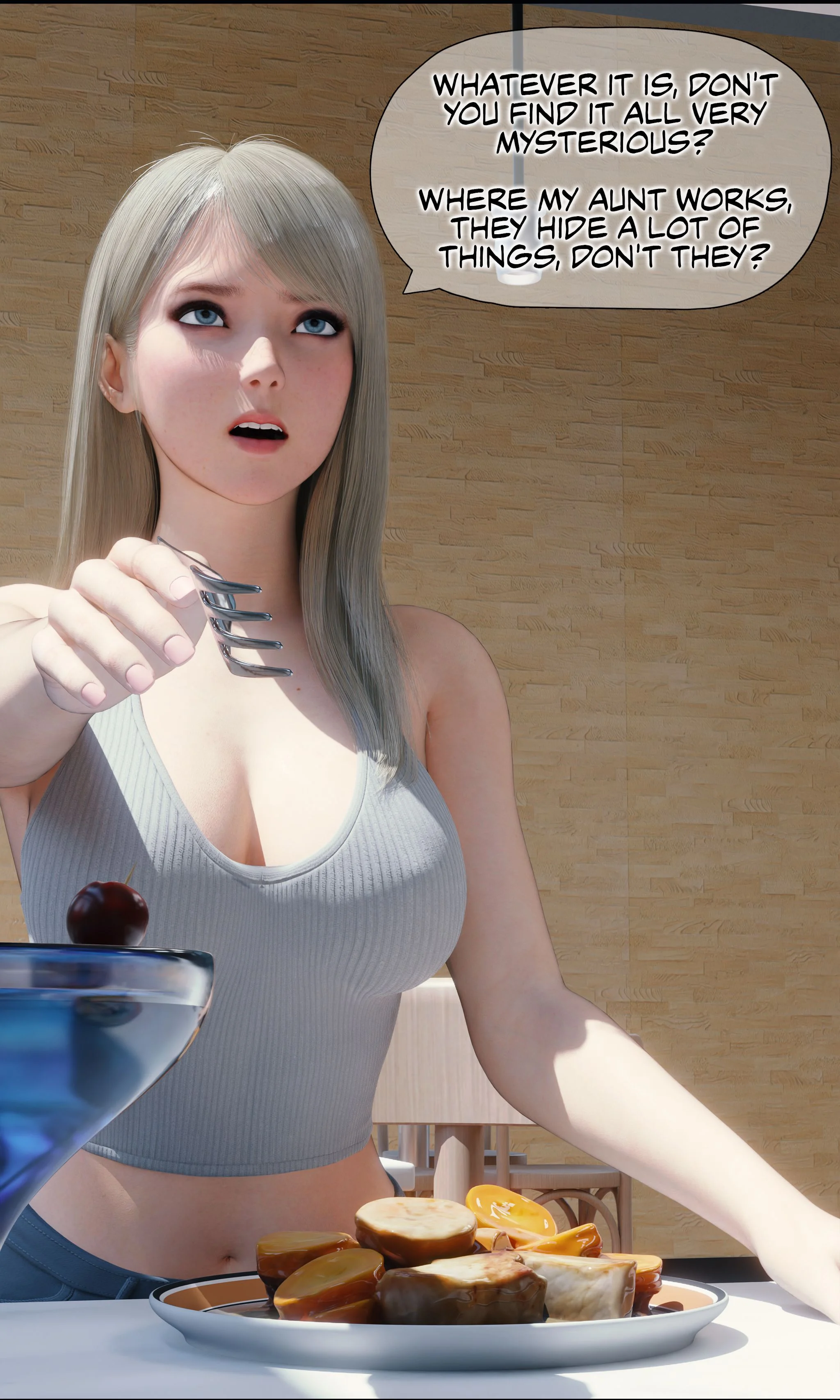My Neighbor’s Widow [Rose Blue 3D] Chapter 3 - Page 62
