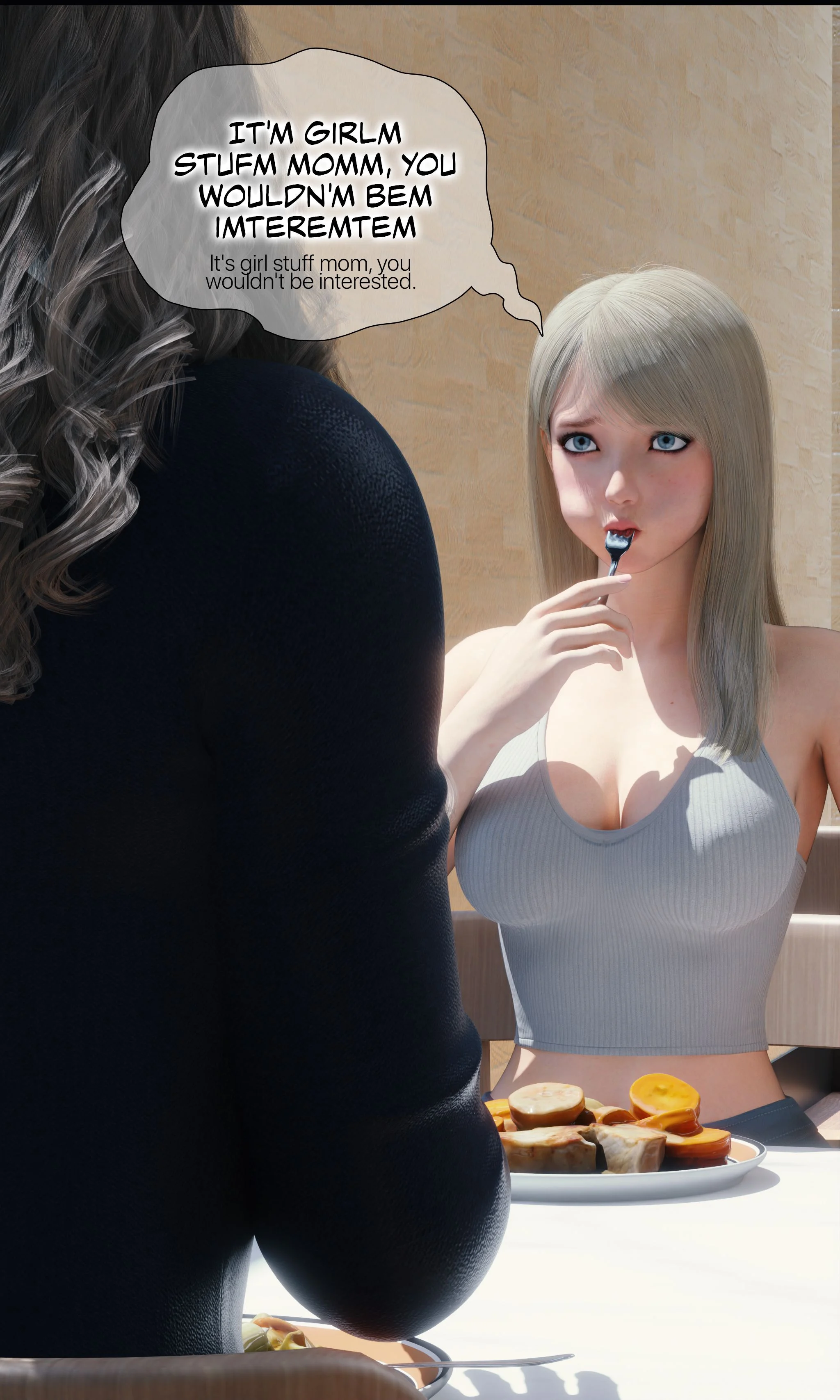 My Neighbor’s Widow [Rose Blue 3D] Chapter 3 - Page 69
