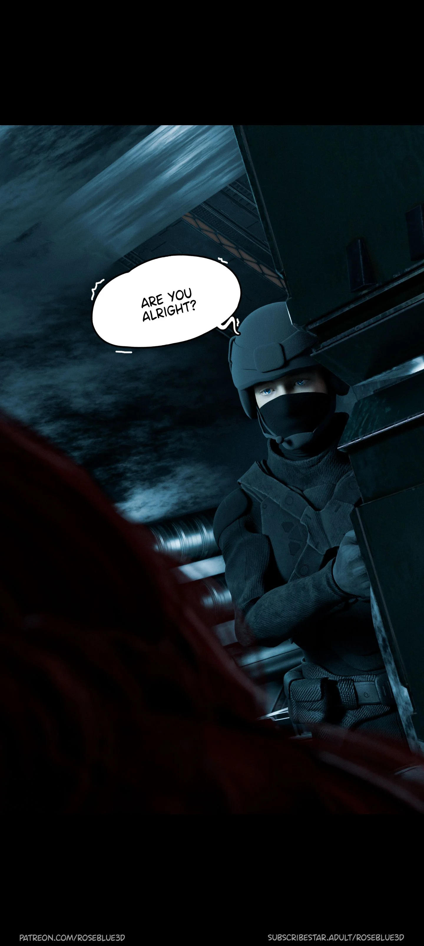 My Neighbor’s Widow [Rose Blue 3D] Chapter 30.1 - Page 21