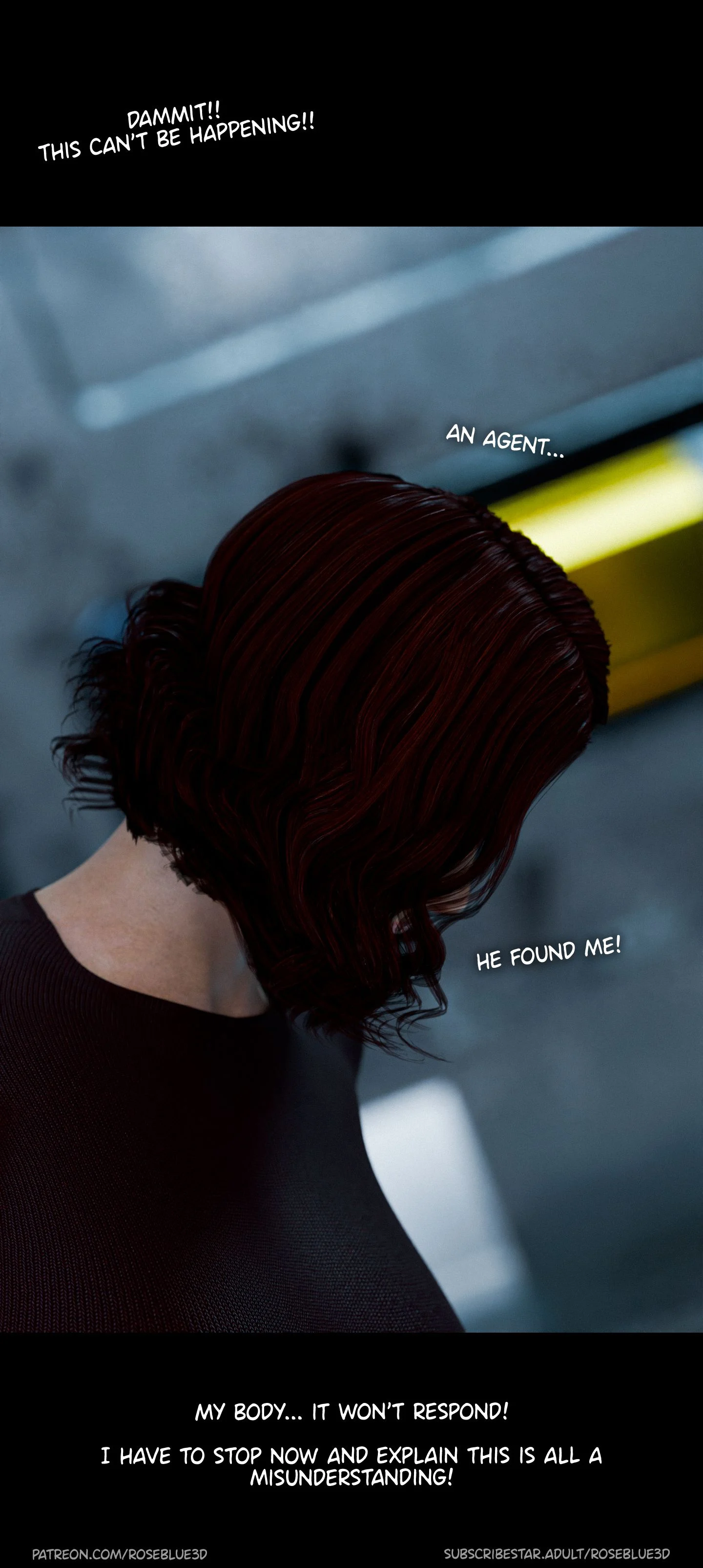 My Neighbor’s Widow [Rose Blue 3D] Chapter 30.1 - Page 25