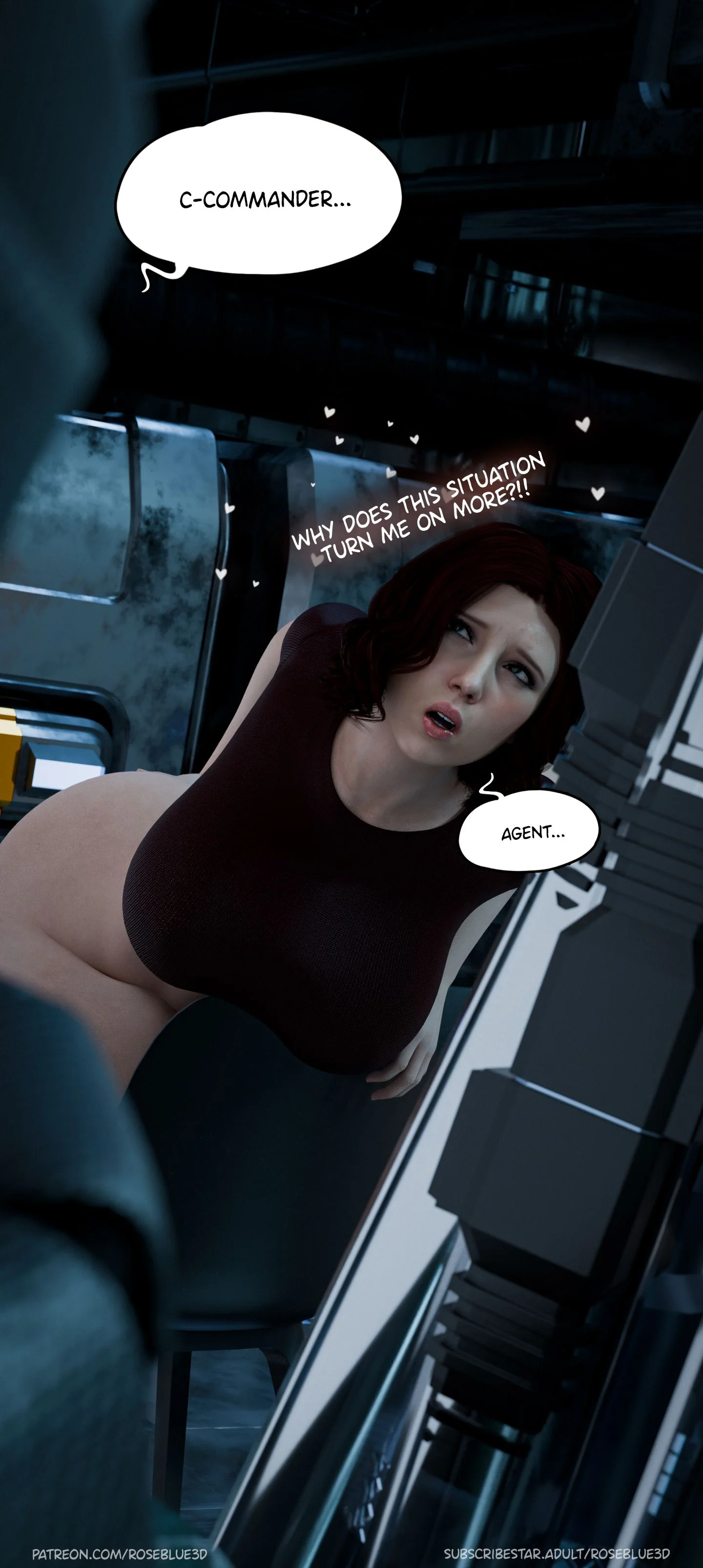 My Neighbor’s Widow [Rose Blue 3D] Chapter 30.1 - Page 27