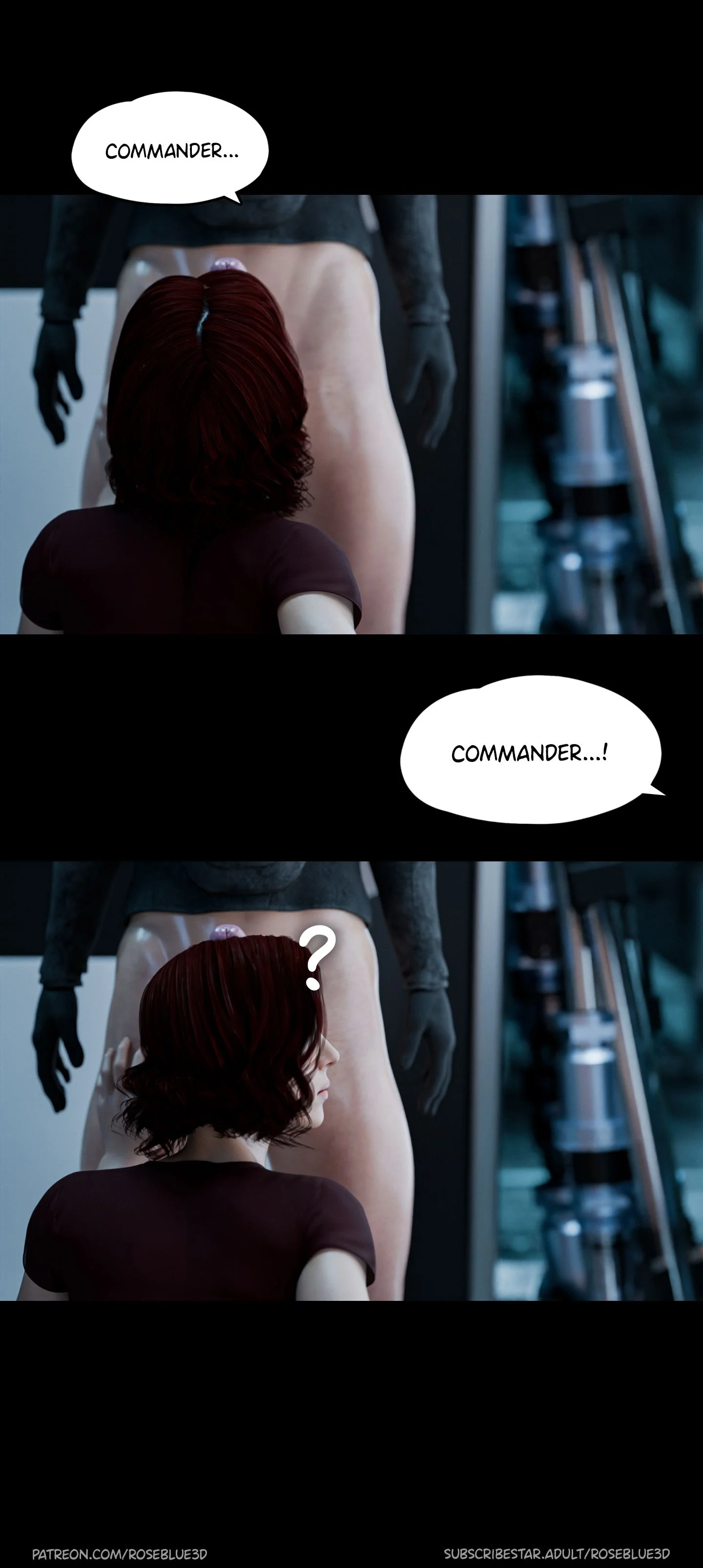 My Neighbor’s Widow [Rose Blue 3D] Chapter 30.1 - Page 55
