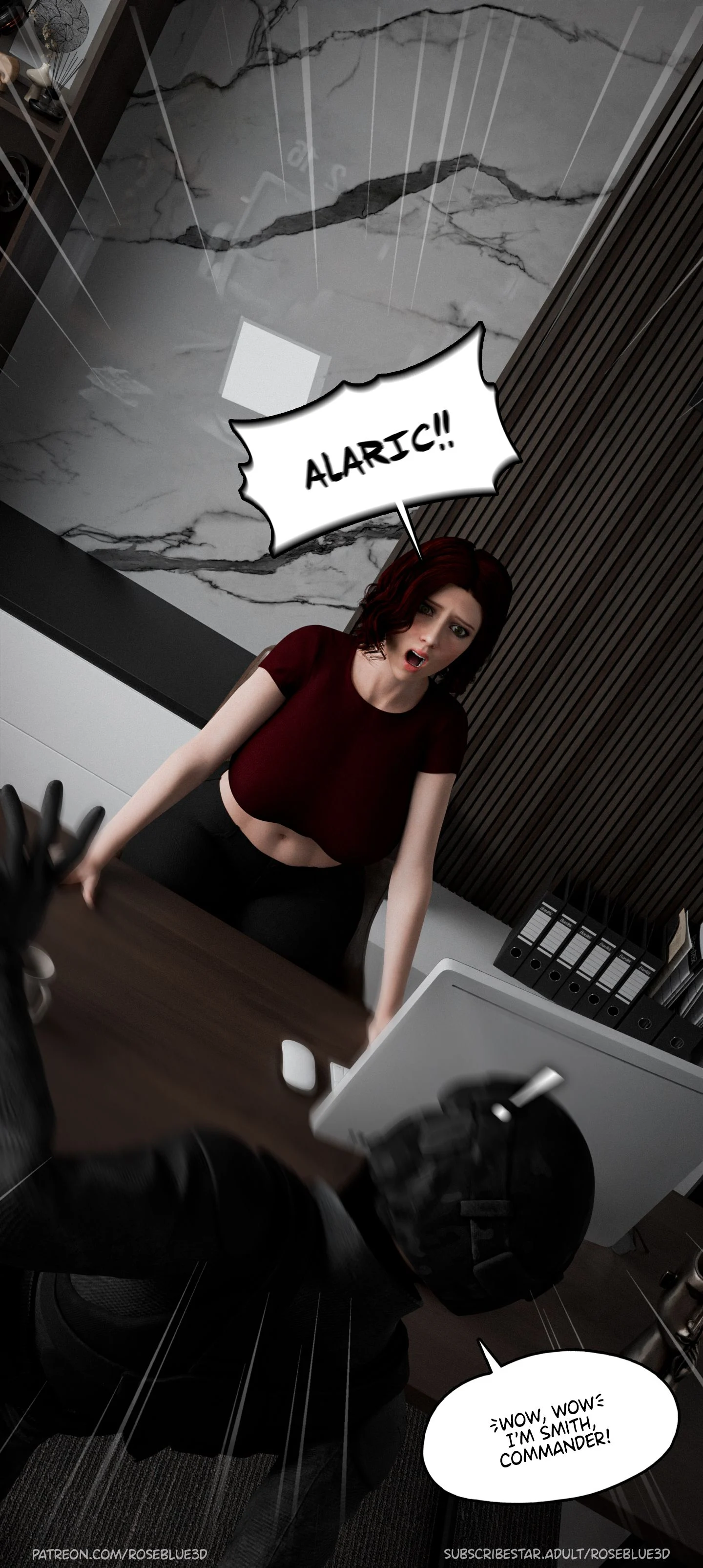 My Neighbor’s Widow [Rose Blue 3D] Chapter 30 - Page 128