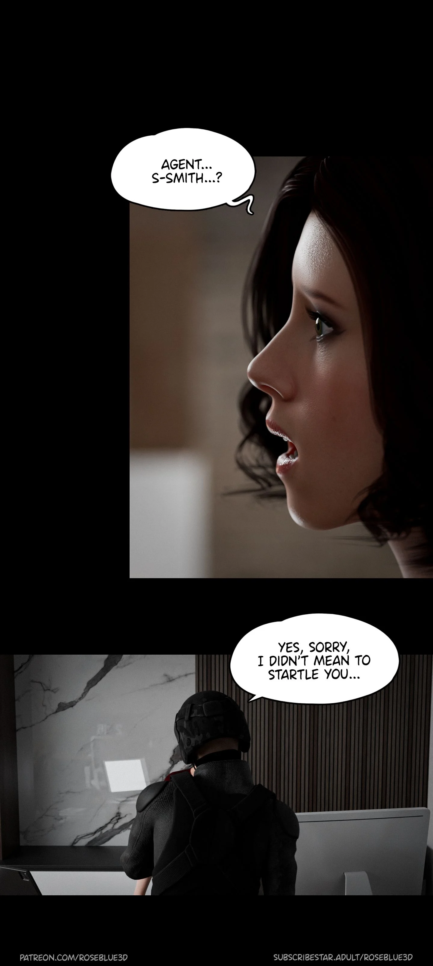 My Neighbor’s Widow [Rose Blue 3D] Chapter 30 - Page 129