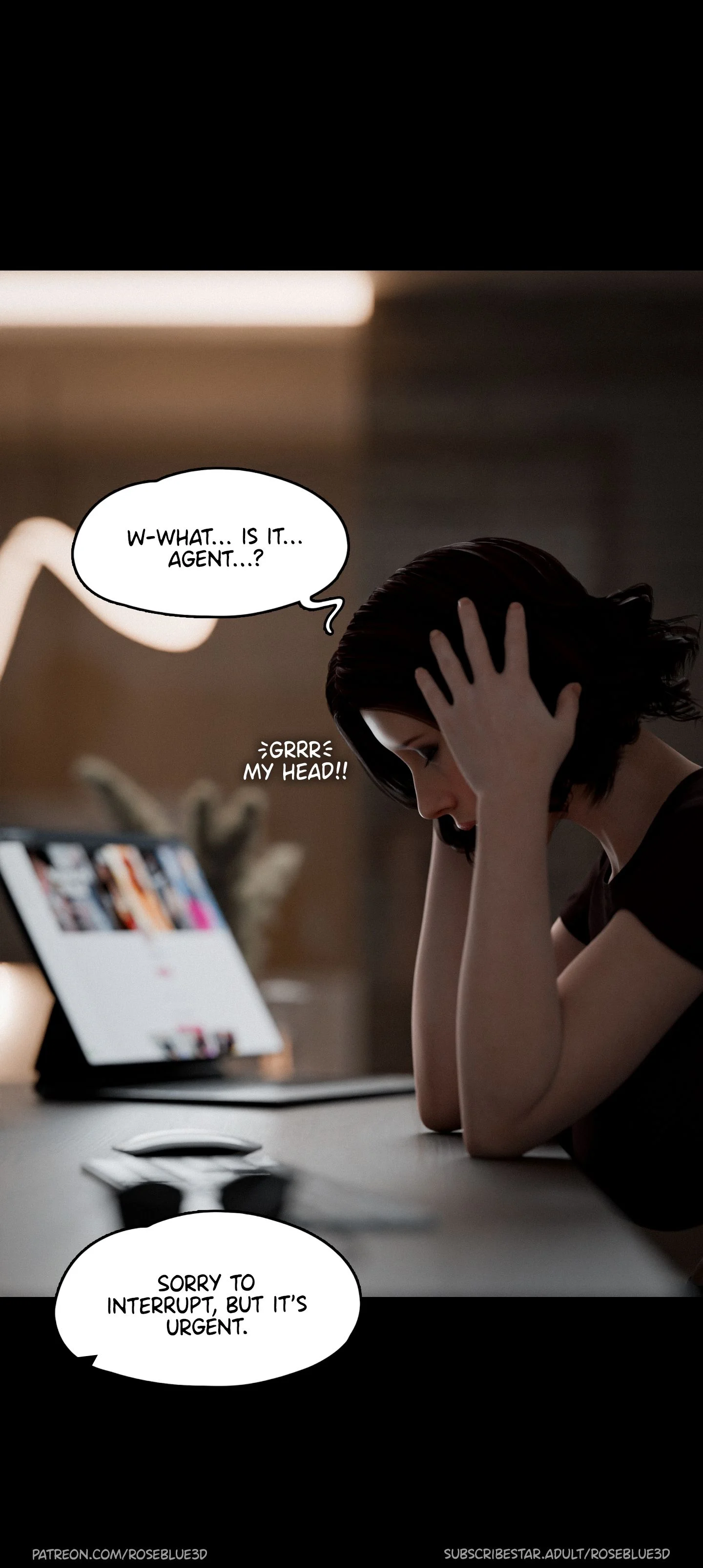 My Neighbor’s Widow [Rose Blue 3D] Chapter 30 - Page 130