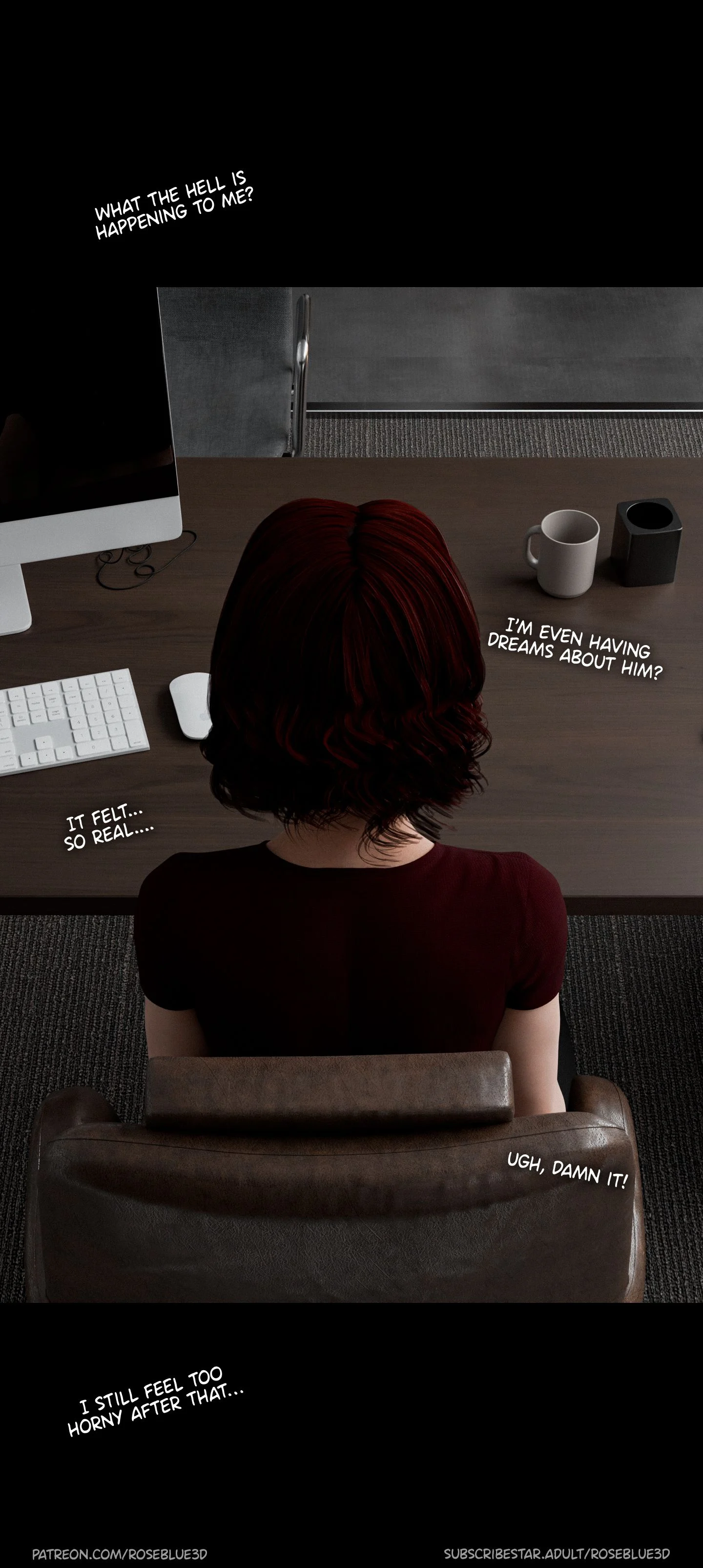 My Neighbor’s Widow [Rose Blue 3D] Chapter 30 - Page 134