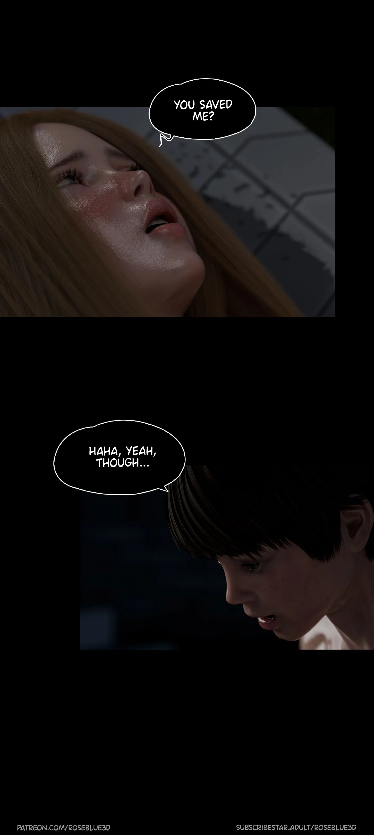 My Neighbor’s Widow [Rose Blue 3D] Chapter 30 - Page 151