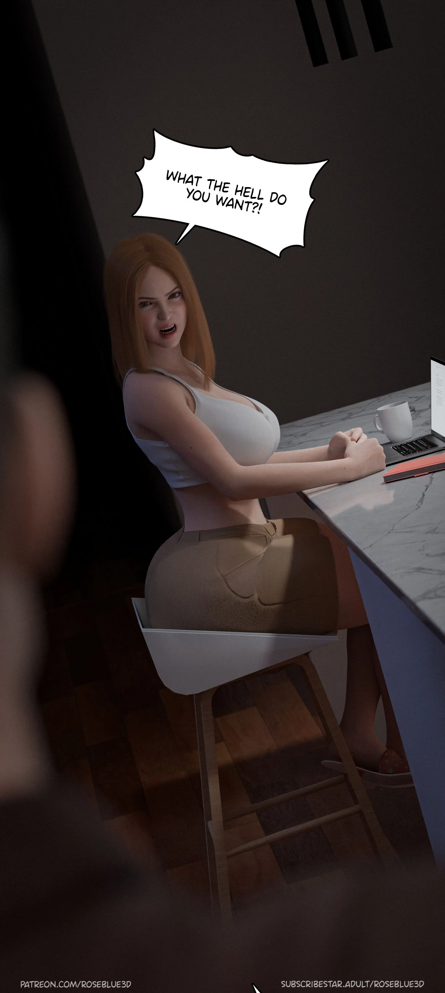My Neighbor’s Widow [Rose Blue 3D] Chapter 30 - Page 51