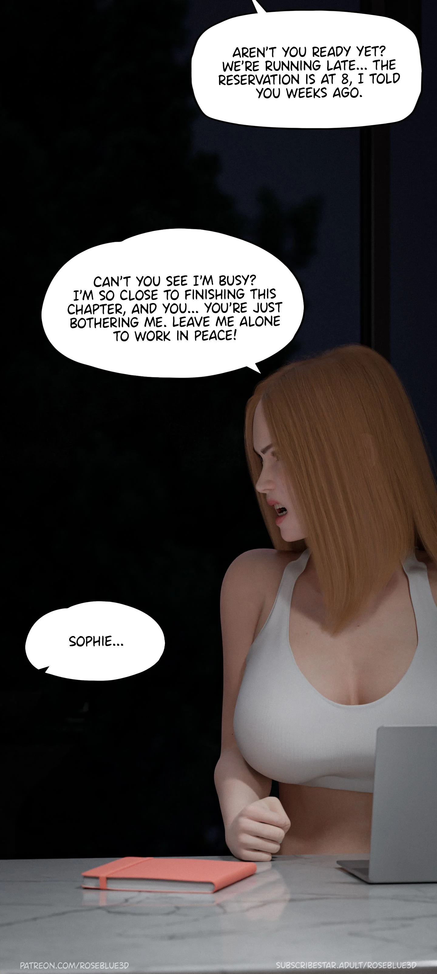 My Neighbor’s Widow [Rose Blue 3D] Chapter 30 - Page 52