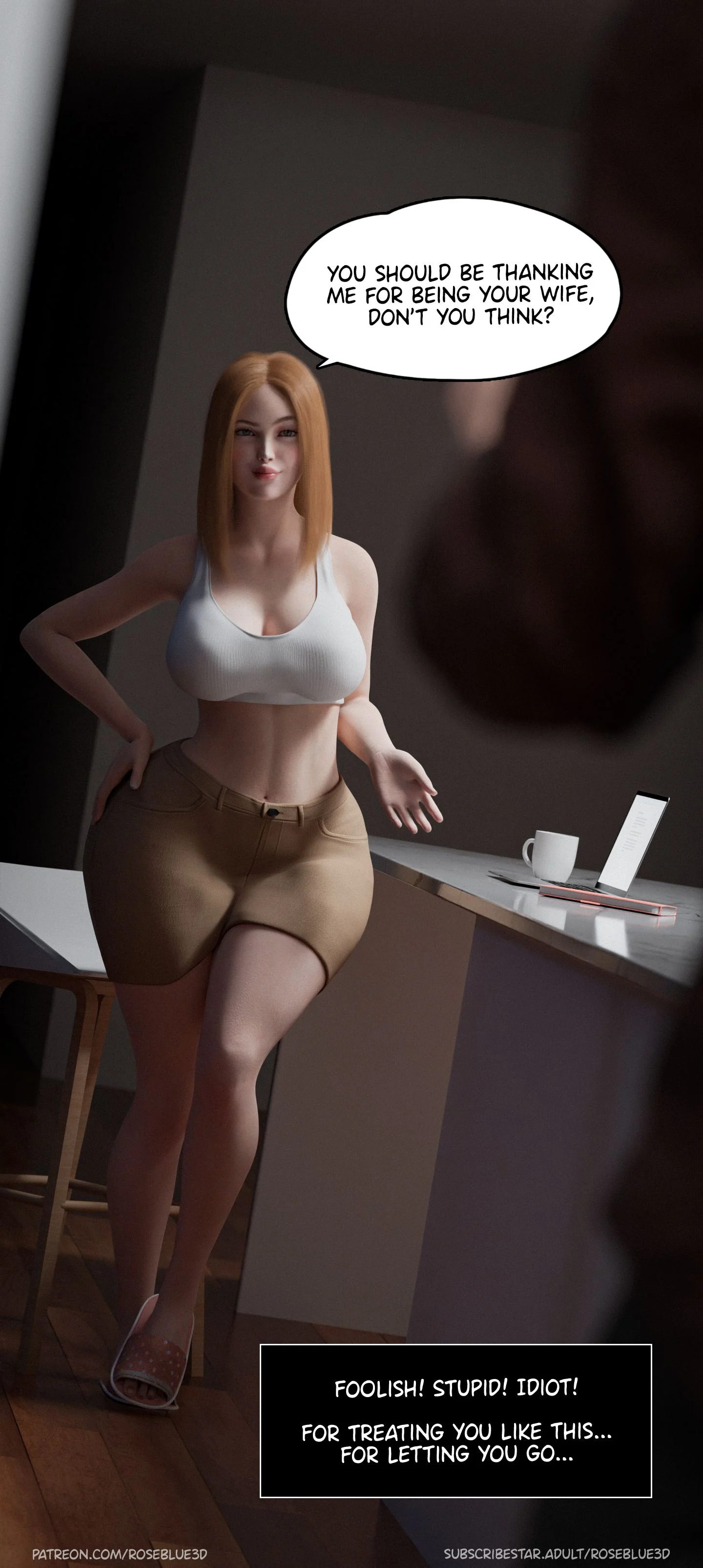 My Neighbor’s Widow [Rose Blue 3D] Chapter 30 - Page 56