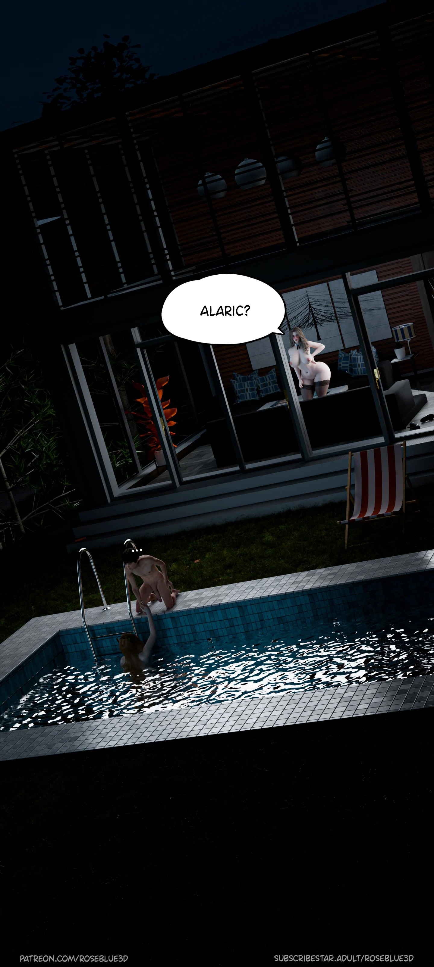 My Neighbor’s Widow [Rose Blue 3D] Chapter 30 - Page 9
