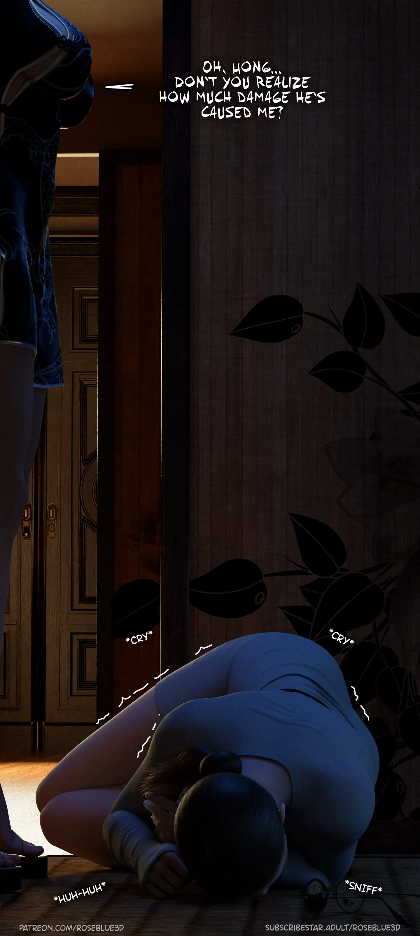 My Neighbor’s Widow [Rose Blue 3D] Chapter 31 - Page 12