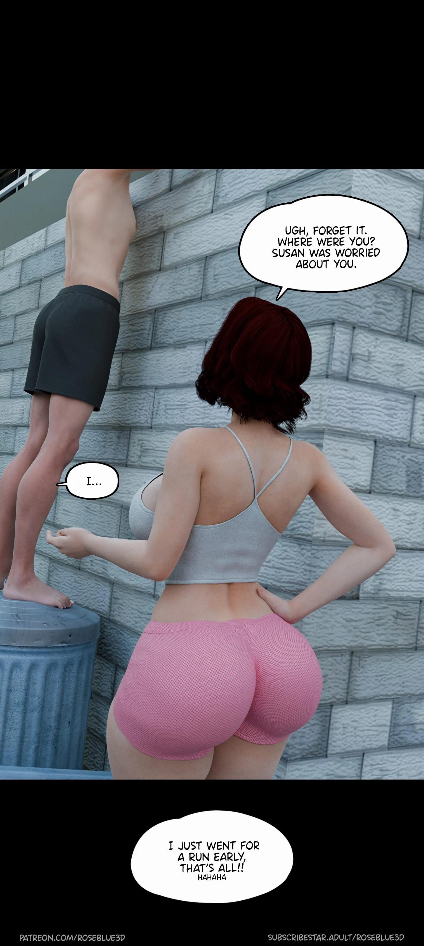 My Neighbor’s Widow [Rose Blue 3D] Chapter 31 - Page 31
