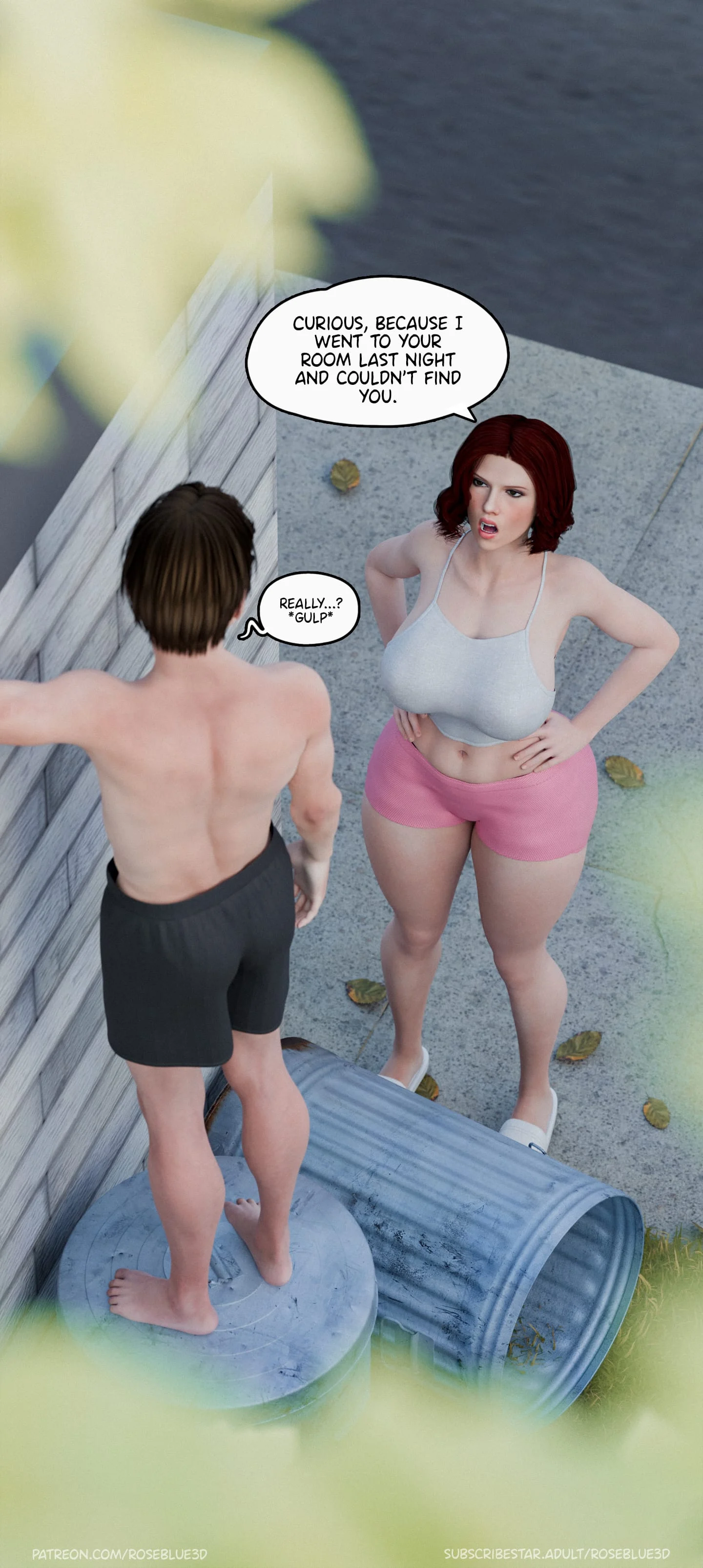 My Neighbor’s Widow [Rose Blue 3D] Chapter 31 - Page 33