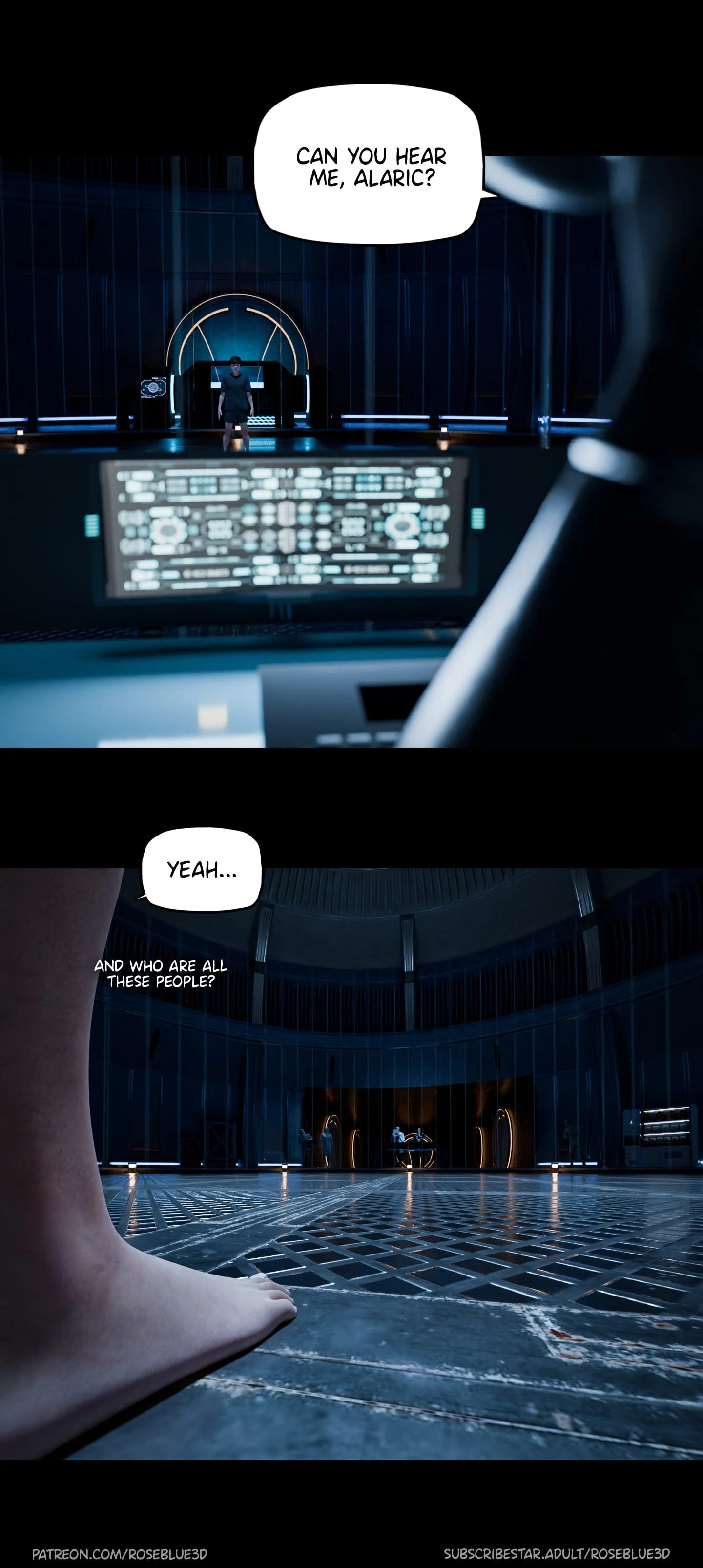 My Neighbor’s Widow [Rose Blue 3D] Chapter 31 - Page 45