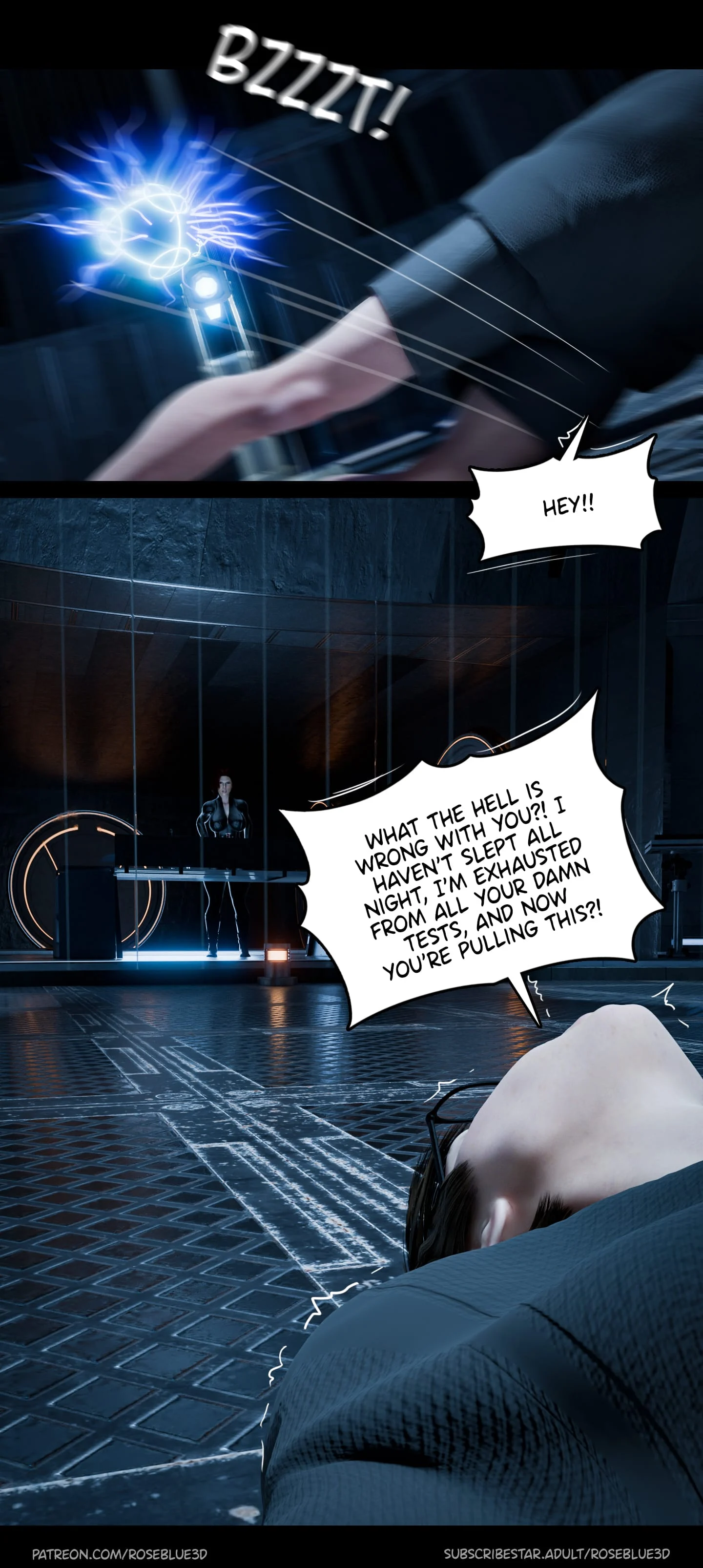 My Neighbor’s Widow [Rose Blue 3D] Chapter 31 - Page 85