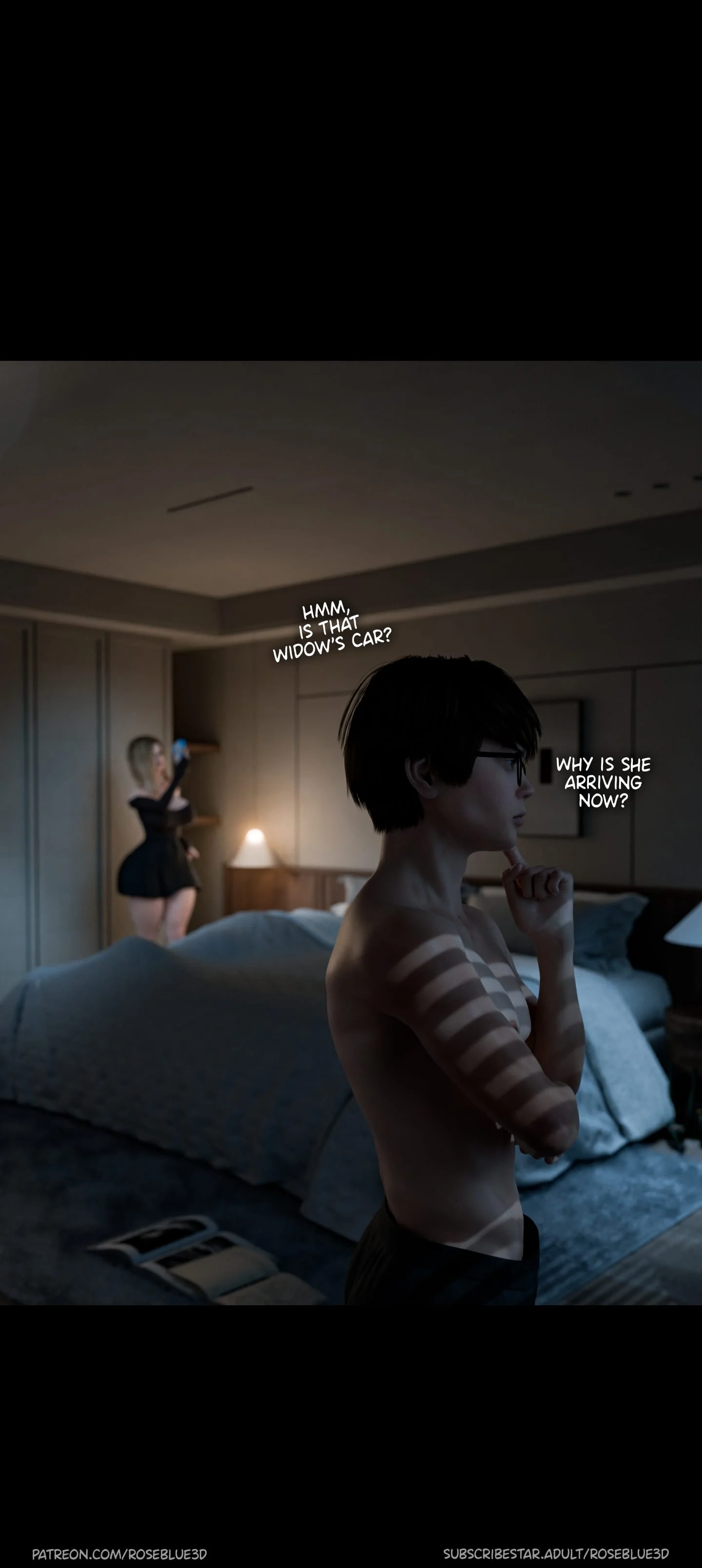 My Neighbor’s Widow [Rose Blue 3D] Chapter 32 - Page 34
