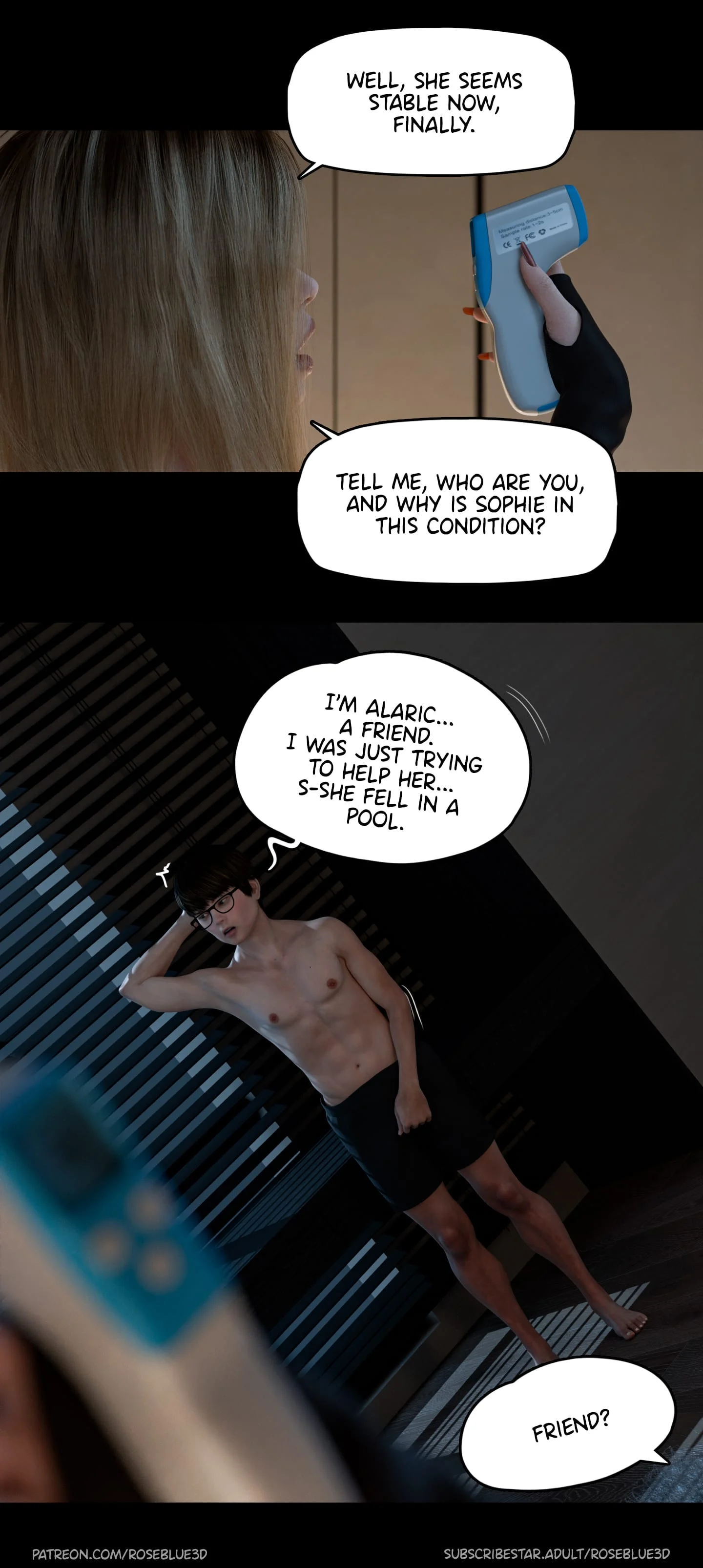 My Neighbor’s Widow [Rose Blue 3D] Chapter 32 - Page 35