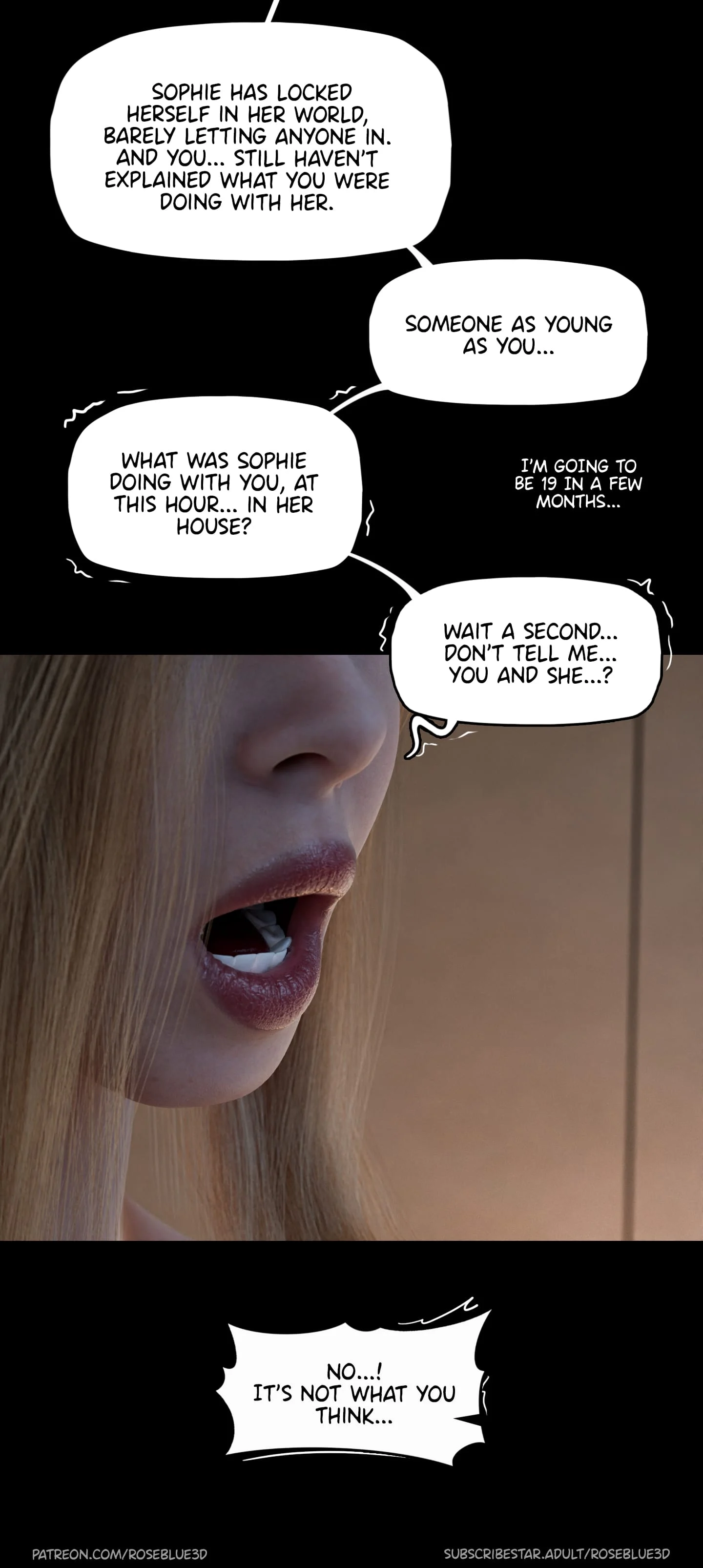 My Neighbor’s Widow [Rose Blue 3D] Chapter 32 - Page 37