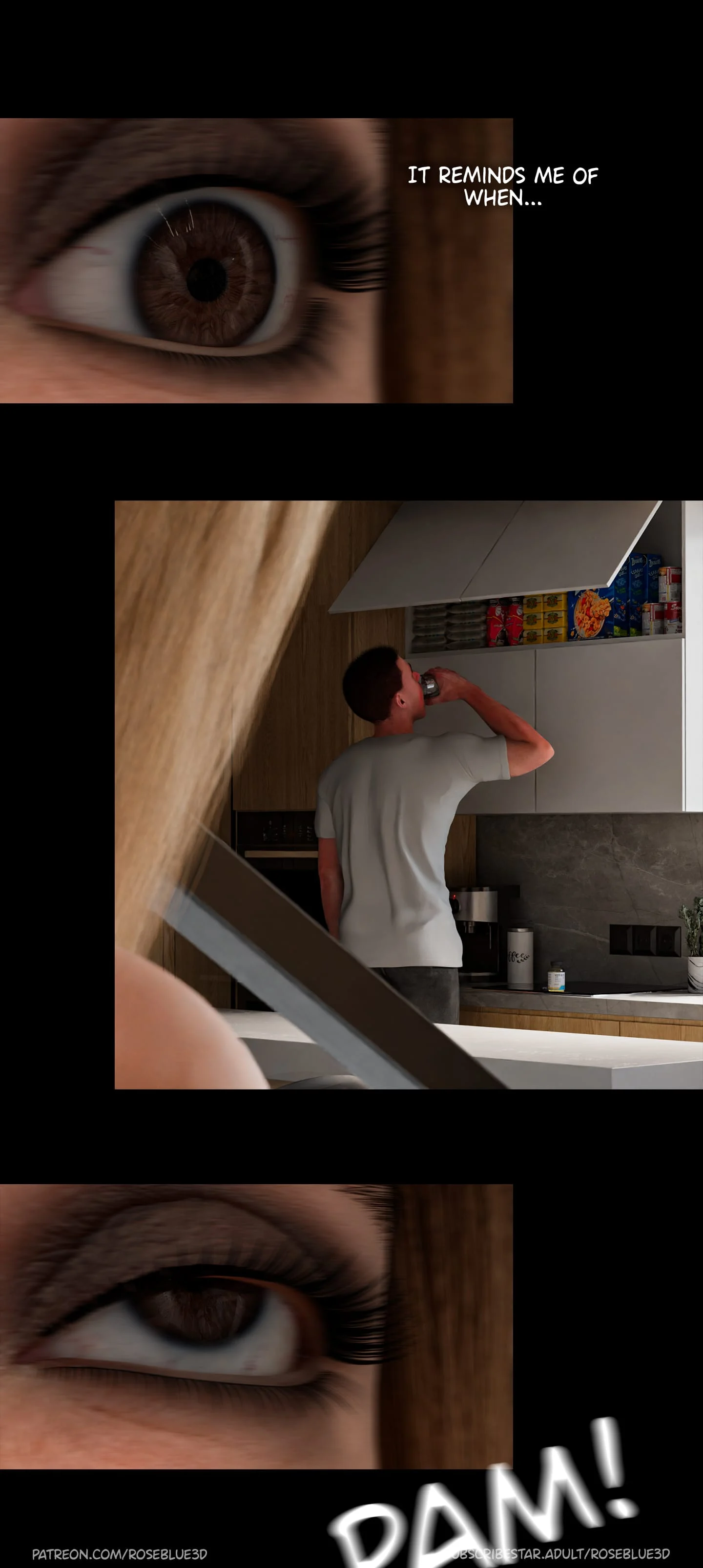 My Neighbor’s Widow [Rose Blue 3D] Chapter 32 - Page 44