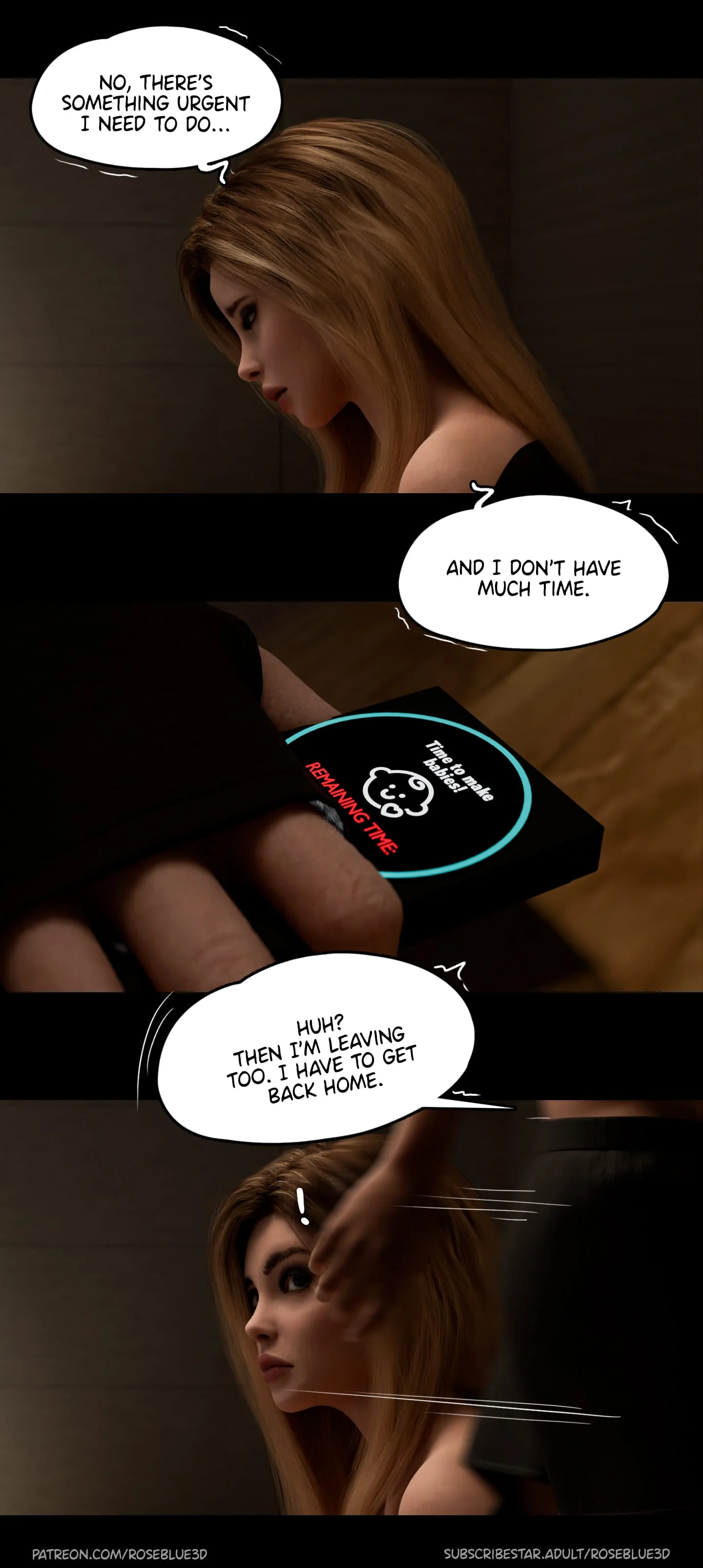 My Neighbor’s Widow [Rose Blue 3D] Chapter 32 - Page 46