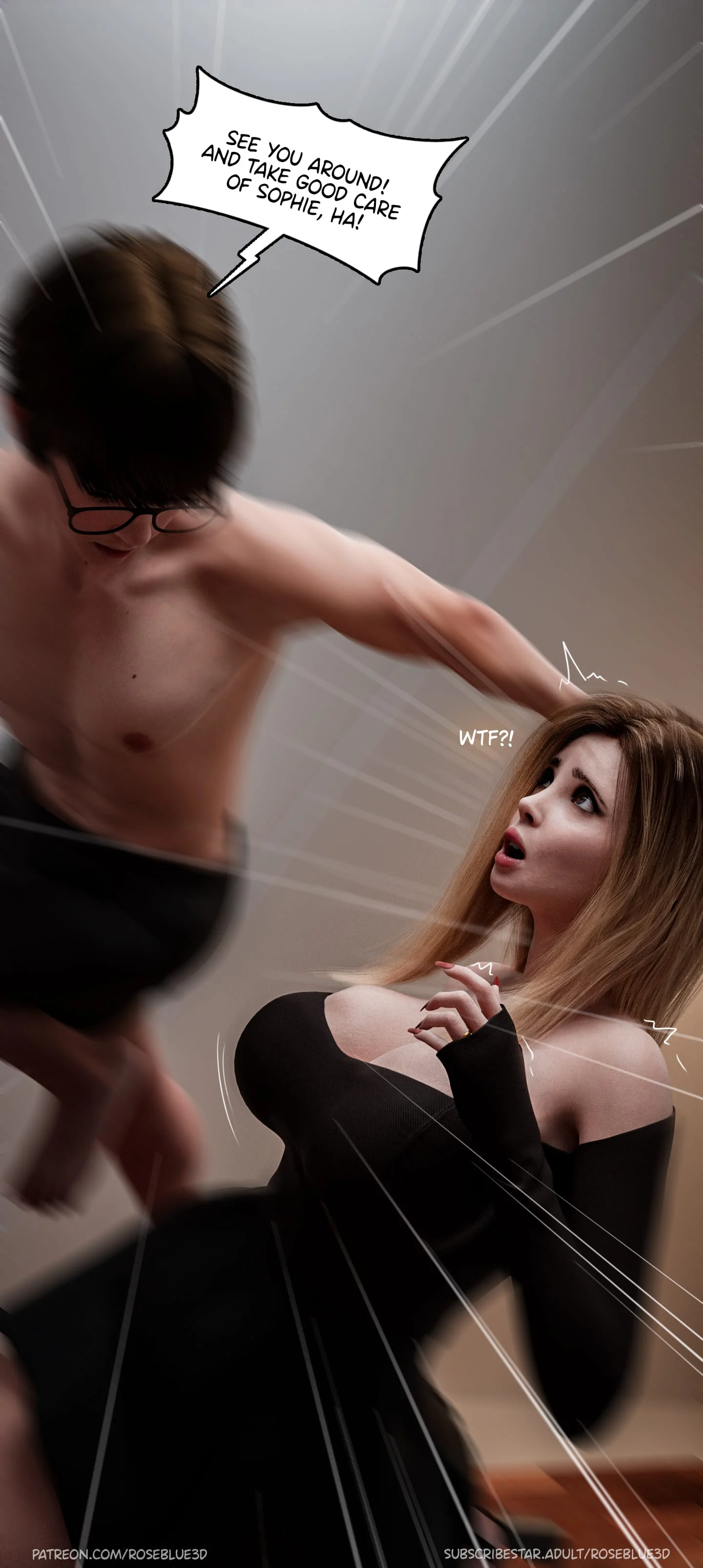 My Neighbor’s Widow [Rose Blue 3D] Chapter 32 - Page 50