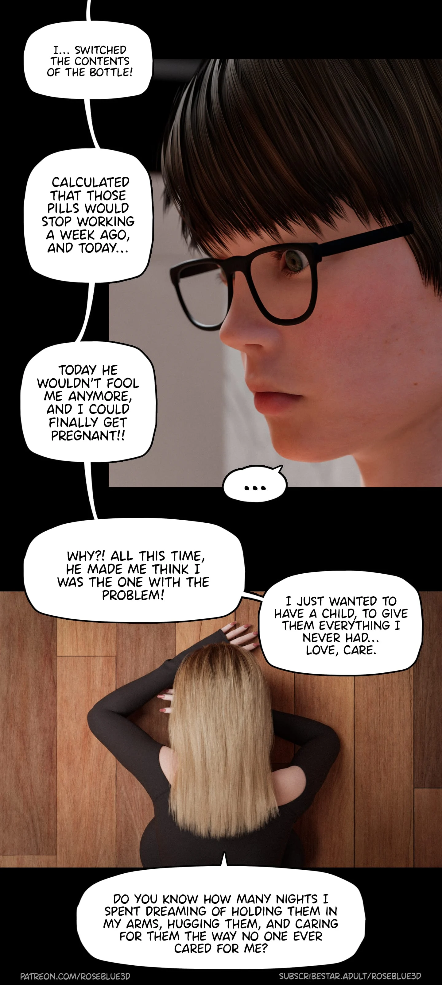 My Neighbor’s Widow [Rose Blue 3D] Chapter 32 - Page 63
