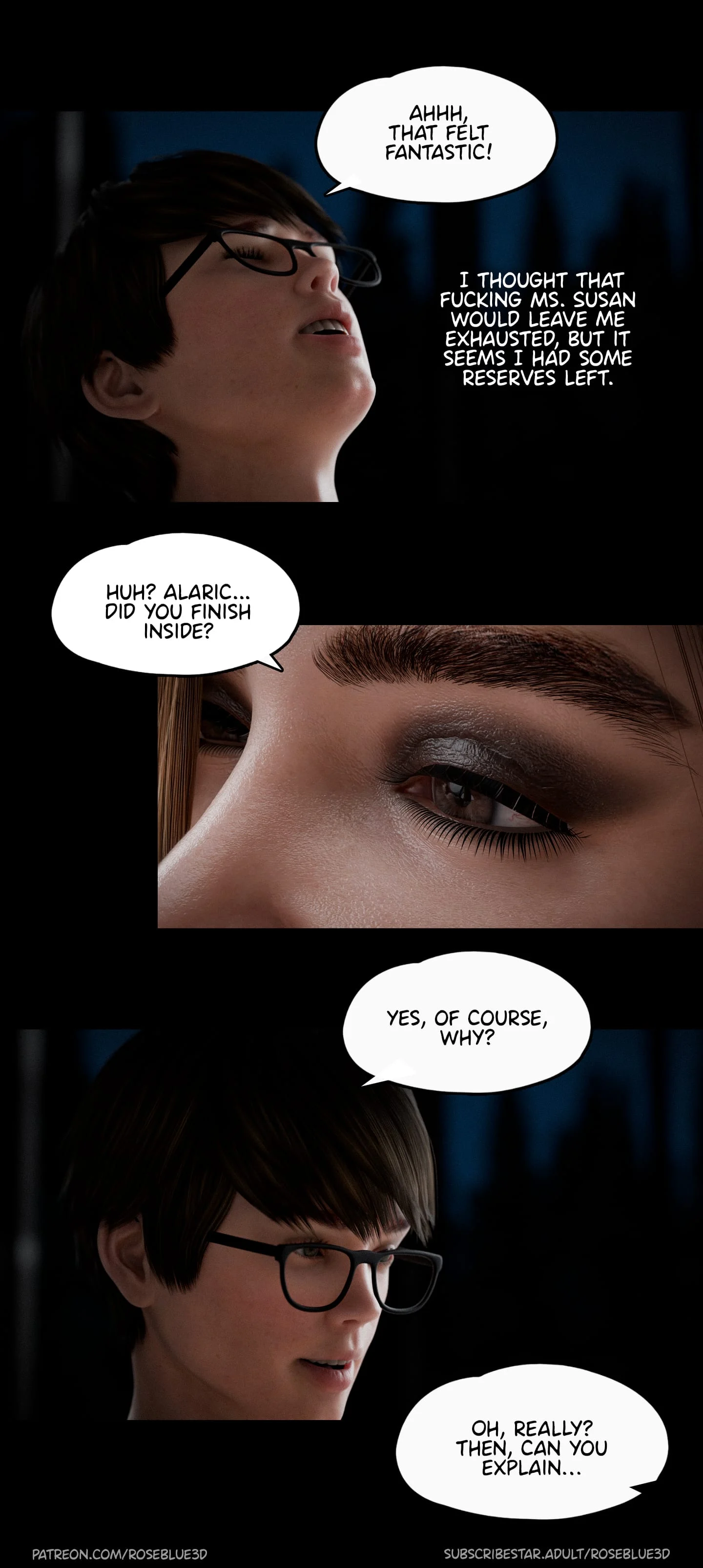 My Neighbor’s Widow [Rose Blue 3D] Chapter 33 - Page 99