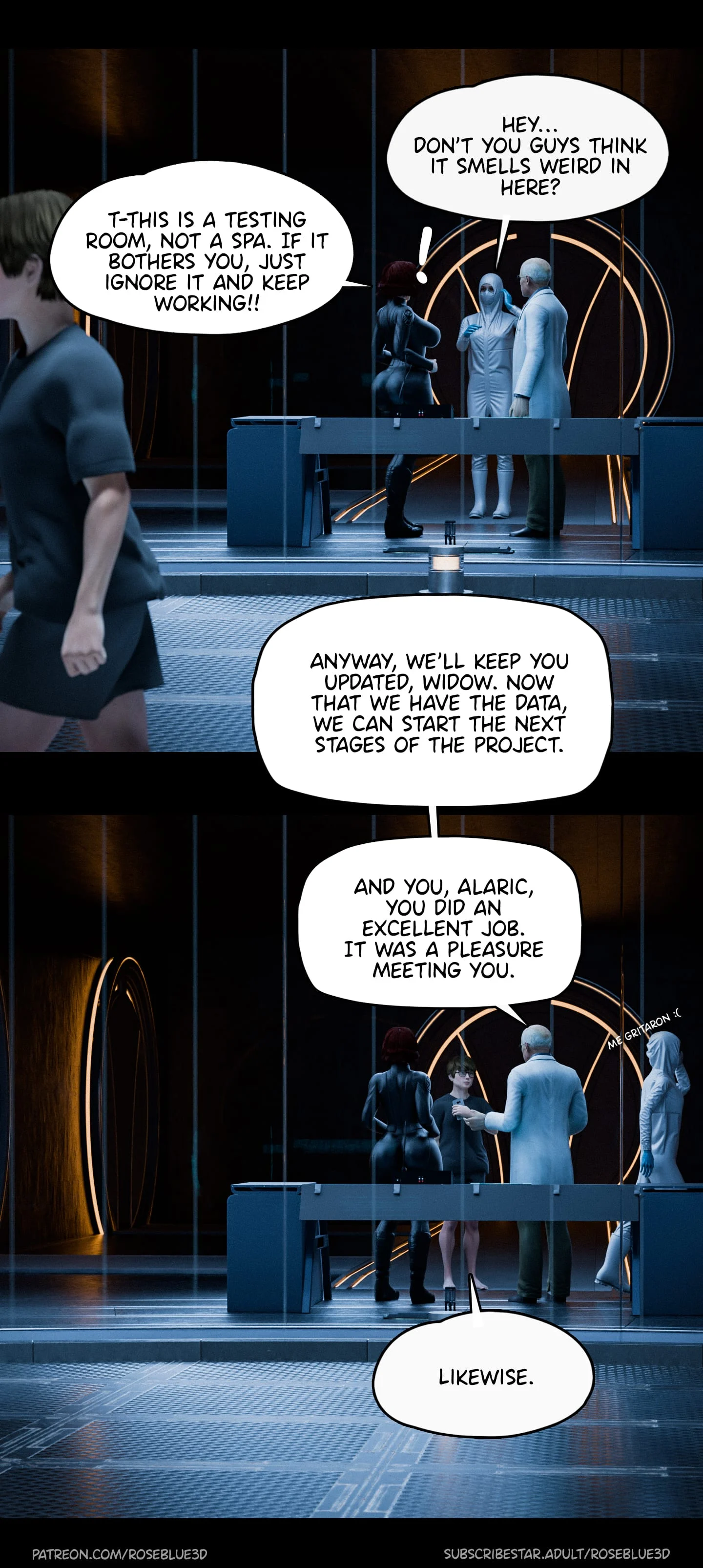 My Neighbor’s Widow [Rose Blue 3D] Chapter 34 - Page 103