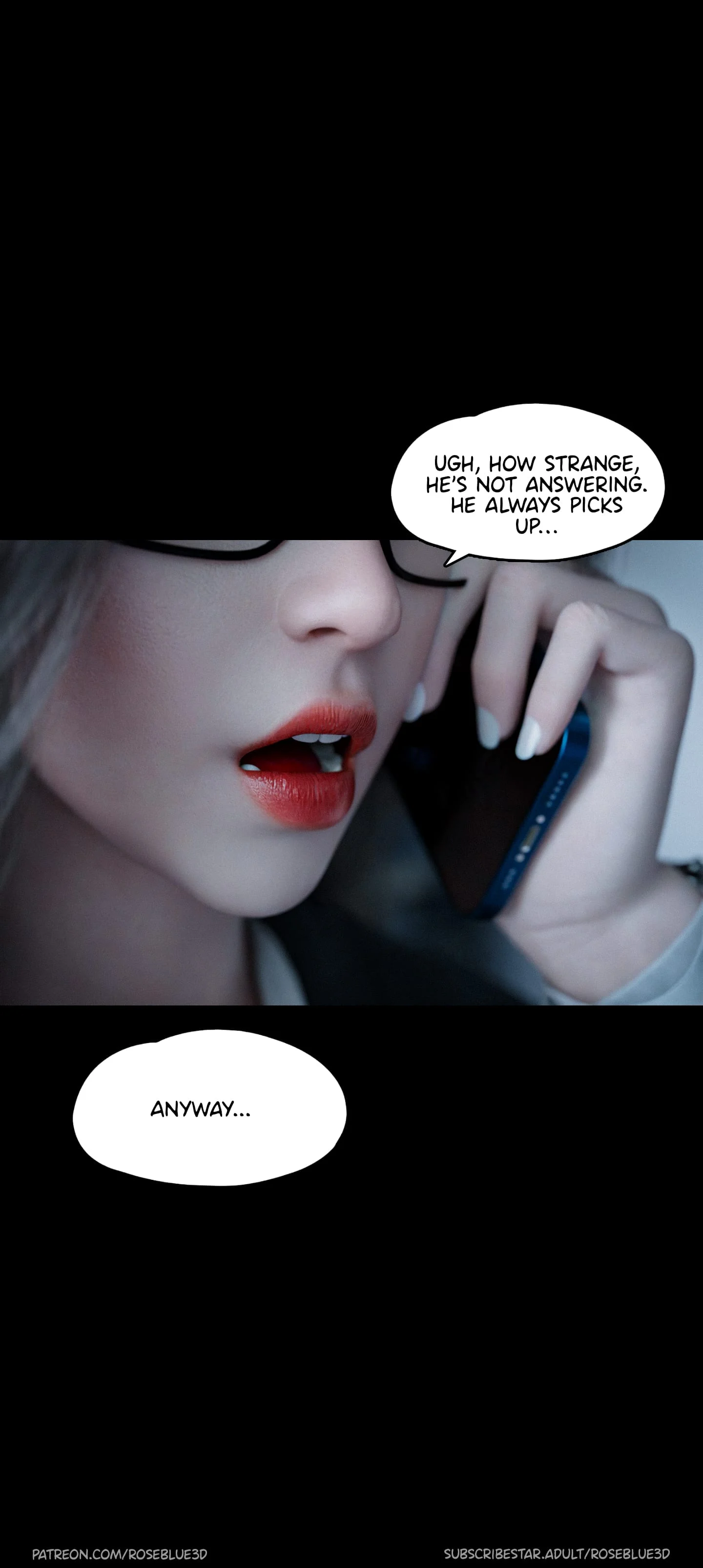 My Neighbor’s Widow [Rose Blue 3D] Chapter 34 - Page 116