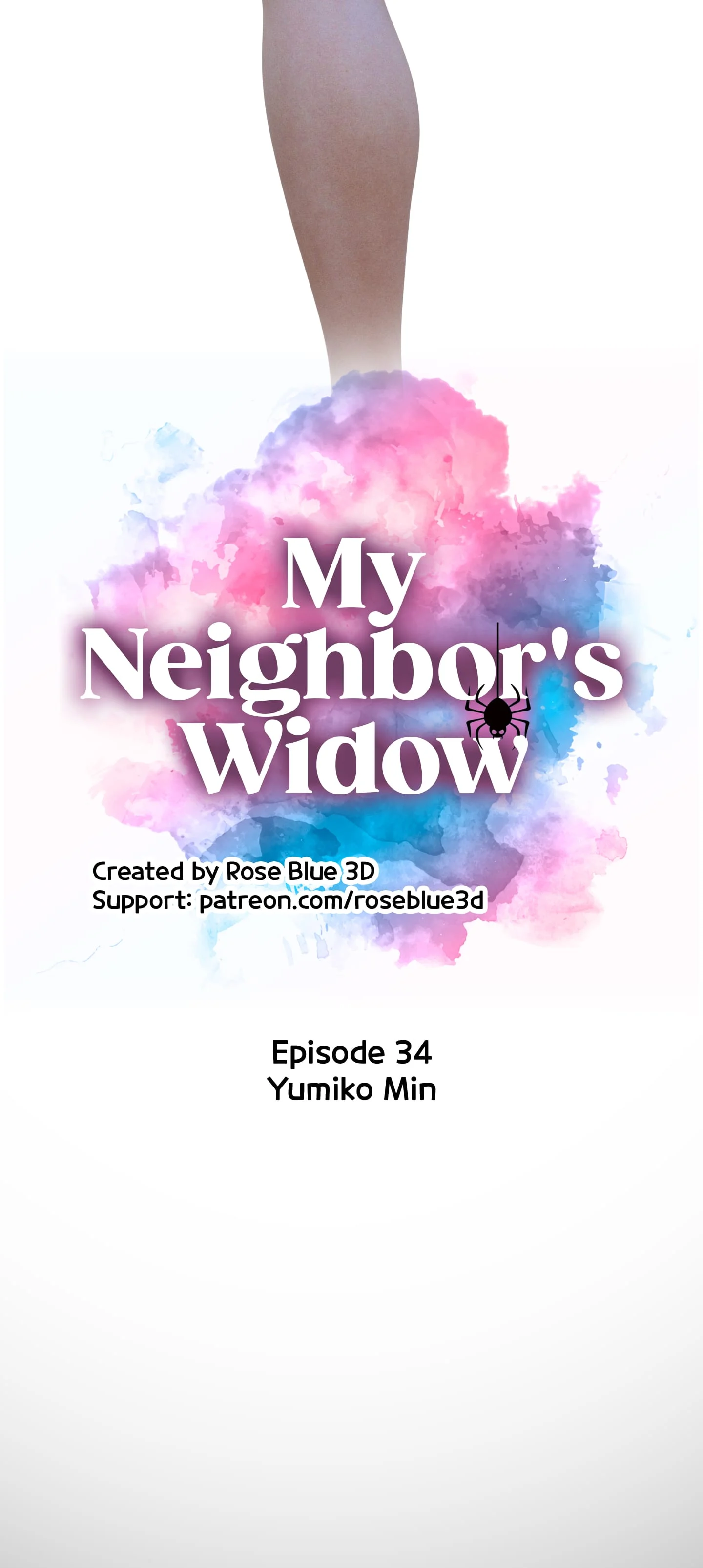 My Neighbor’s Widow [Rose Blue 3D] Chapter 34 - Page 5