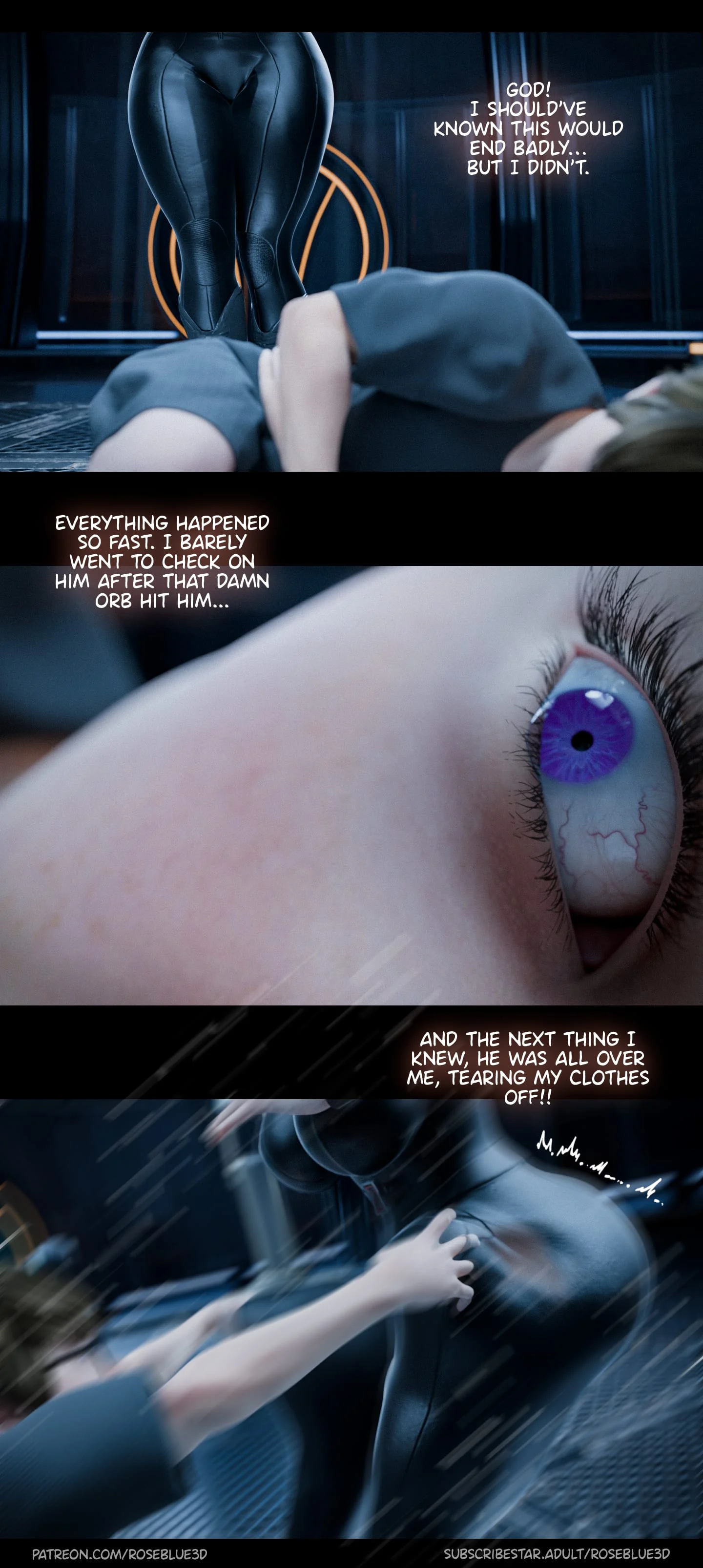 My Neighbor’s Widow [Rose Blue 3D] Chapter 34 - Page 50